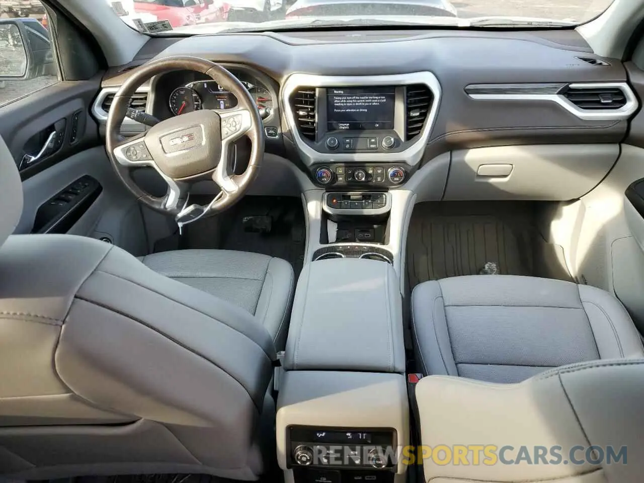 8 Photograph of a damaged car 1GKKNULS6NZ178548 GMC ACADIA 2022