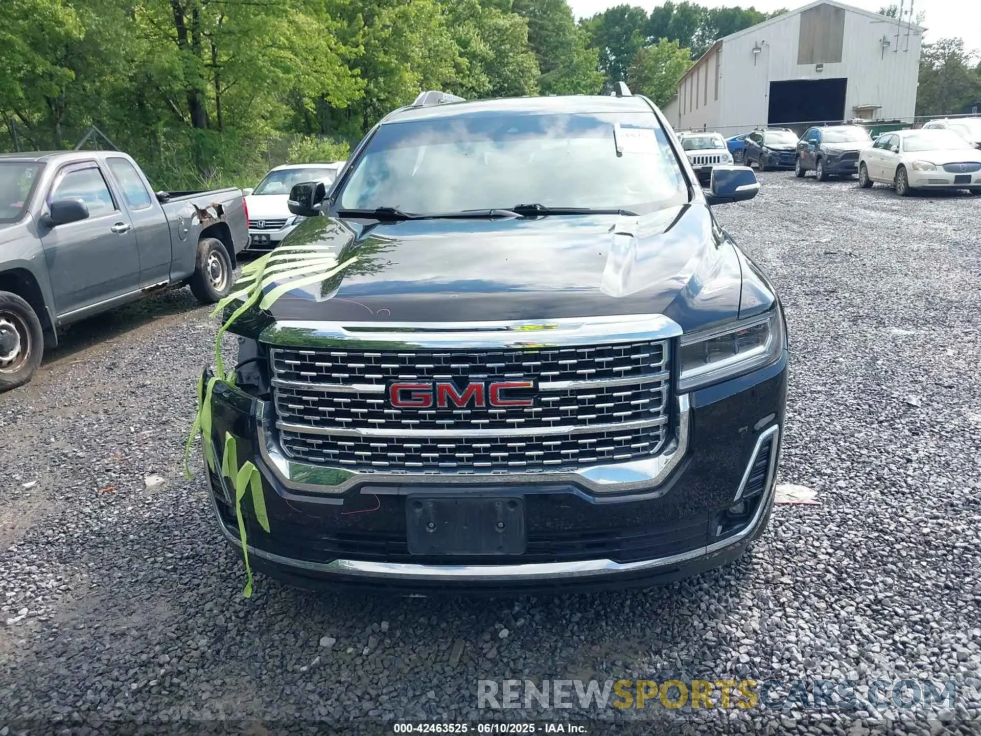 12 Photograph of a damaged car 1GKKNXLSXNZ175038 GMC ACADIA 2022