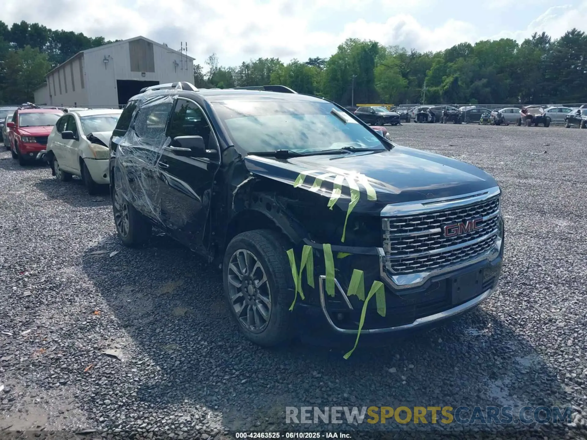 6 Photograph of a damaged car 1GKKNXLSXNZ175038 GMC ACADIA 2022