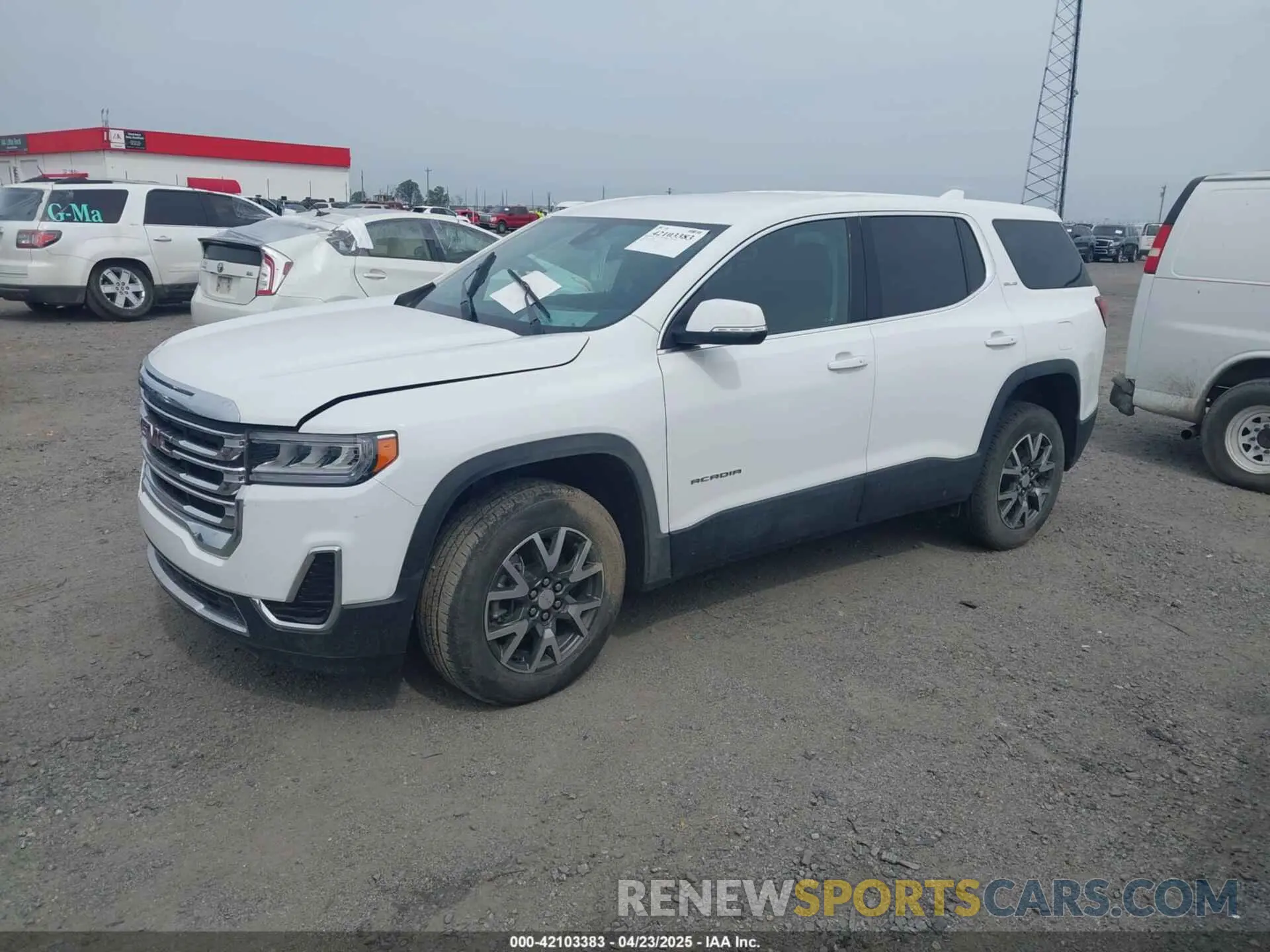 2 Фотография поврежденного автомобиля 1GKKNKL40PZ242091 GMC ACADIA 2023