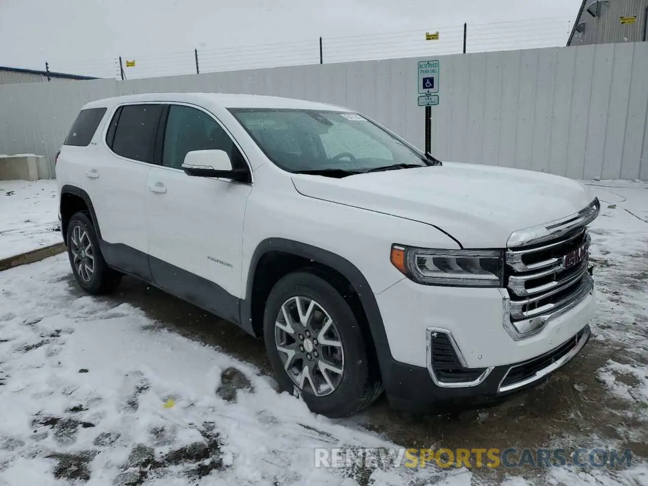 4 Photograph of a damaged car 1GKKNKL42PZ103547 GMC ACADIA 2023
