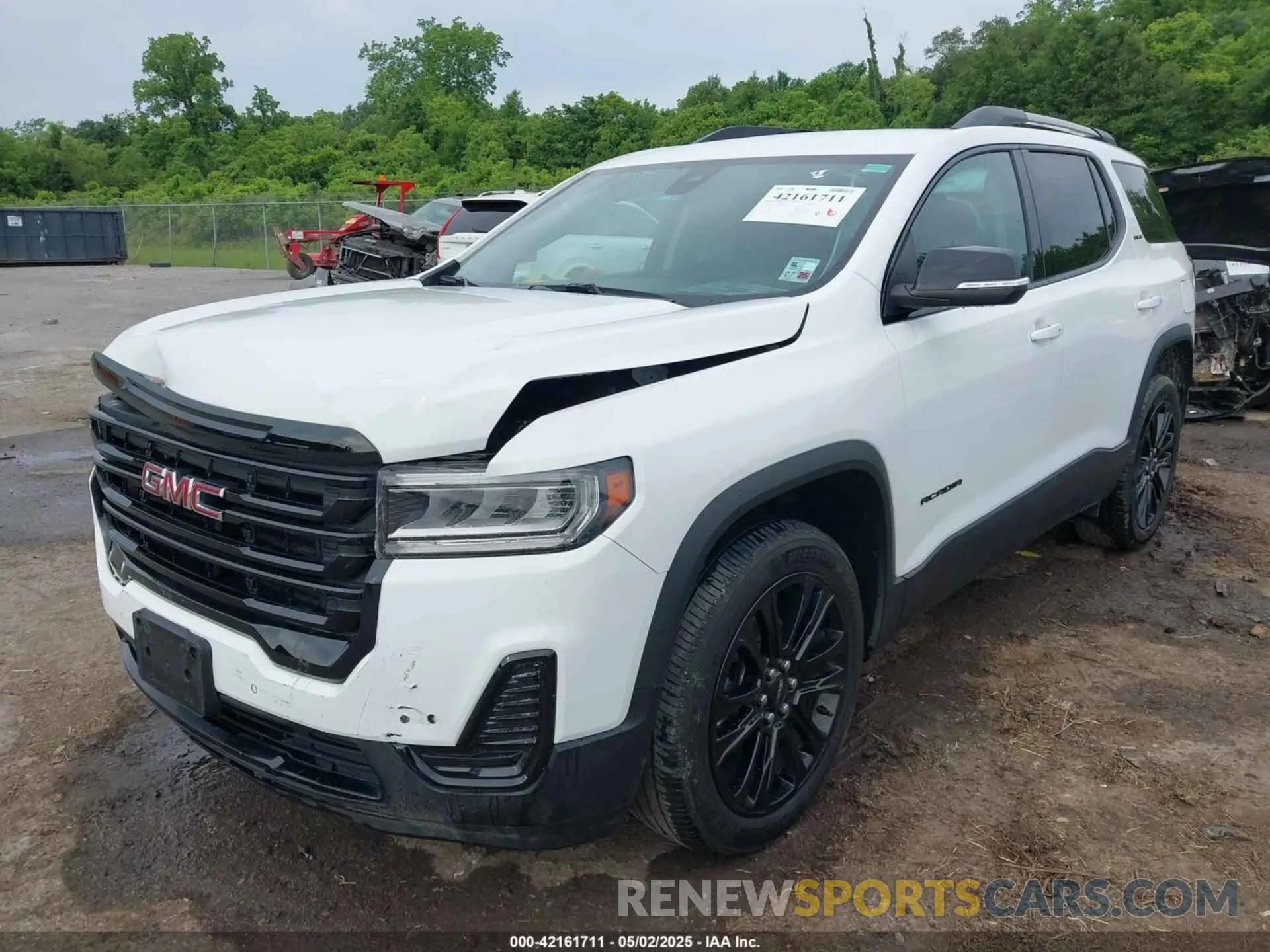 2 Photograph of a damaged car 1GKKNKL42PZ198921 GMC ACADIA 2023
