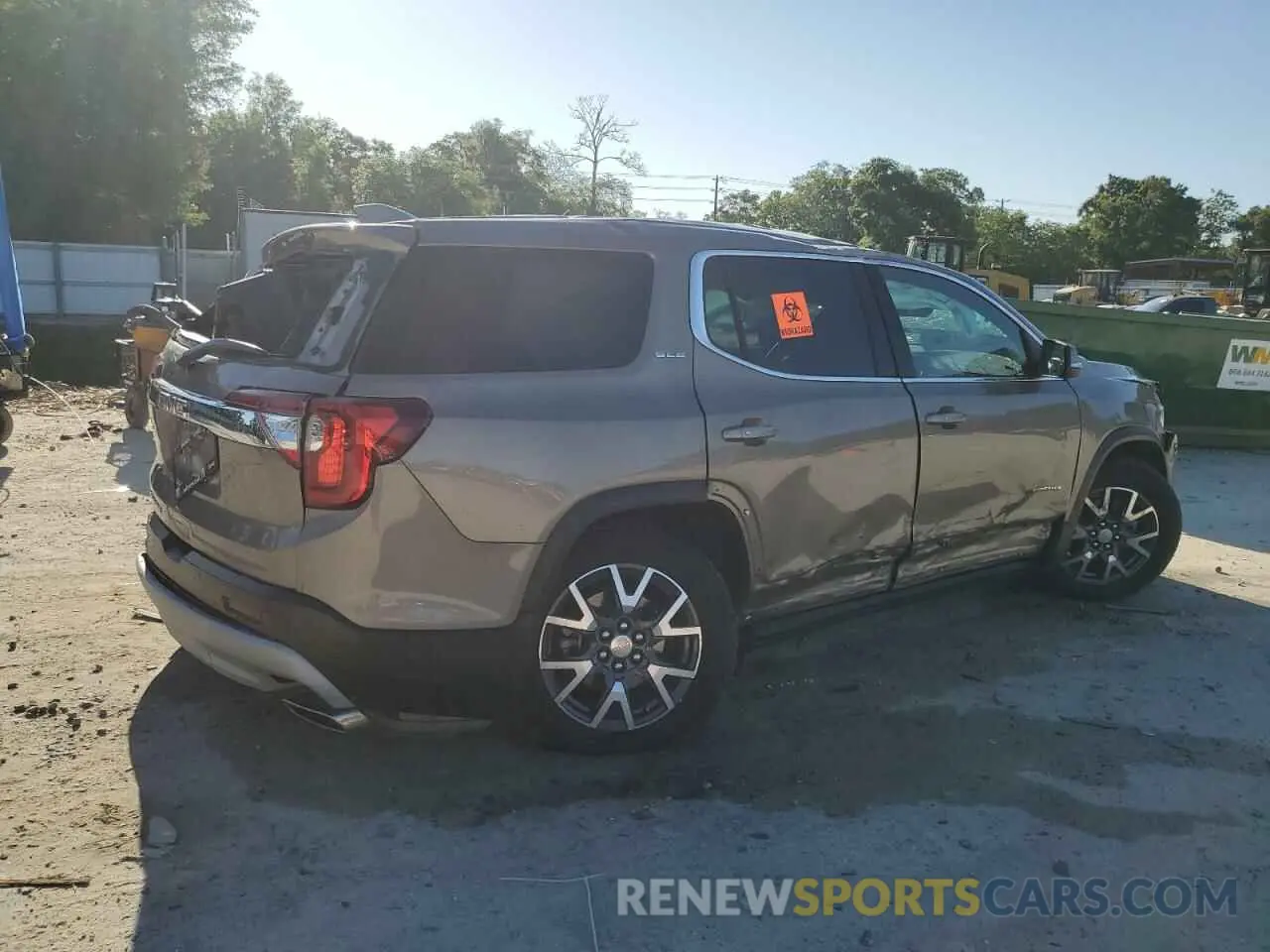 3 Фотография поврежденного автомобиля 1GKKNKL44PZ157349 GMC ACADIA 2023