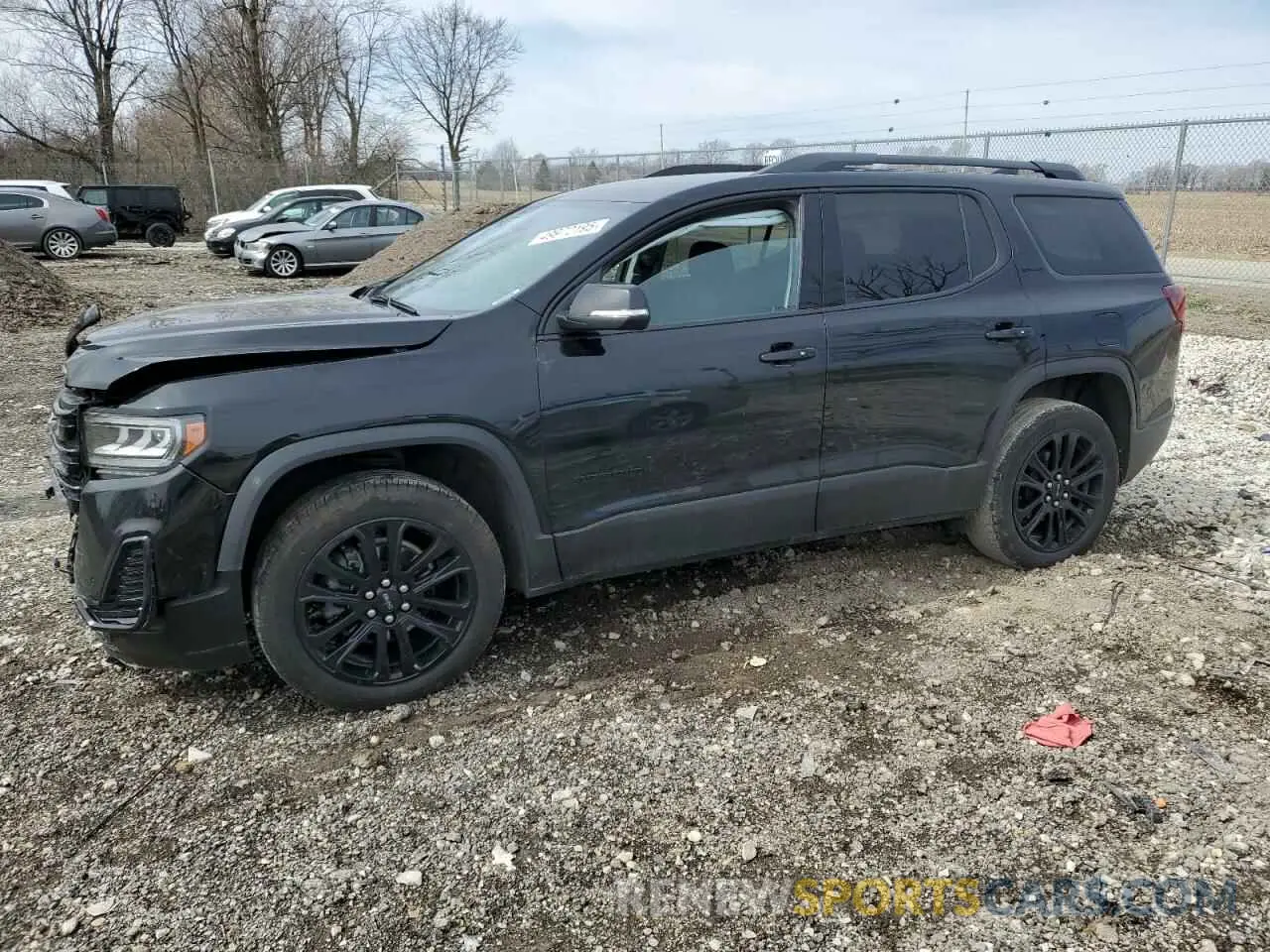 1 Photograph of a damaged car 1GKKNKL46PZ139337 GMC ACADIA 2023