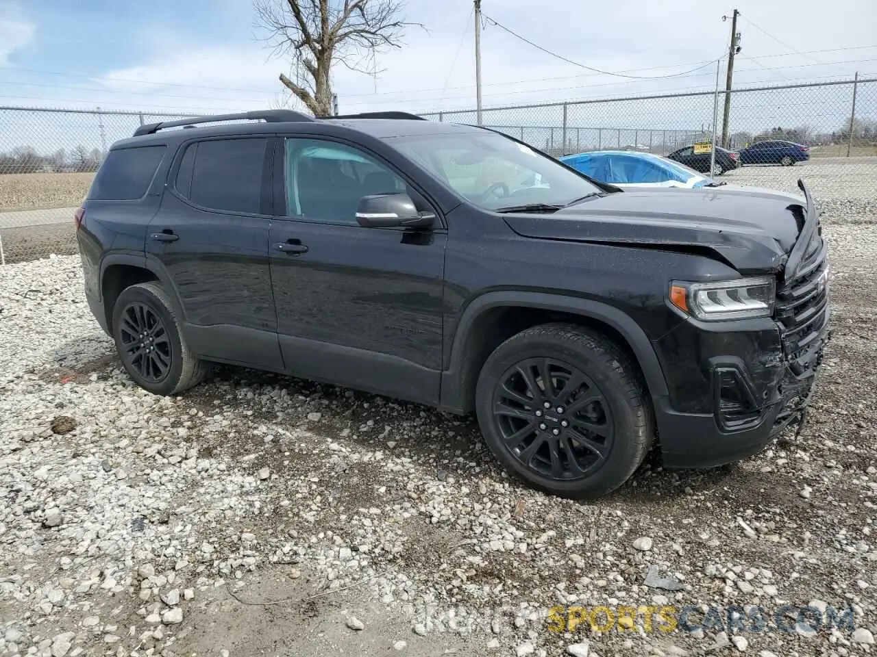4 Photograph of a damaged car 1GKKNKL46PZ139337 GMC ACADIA 2023