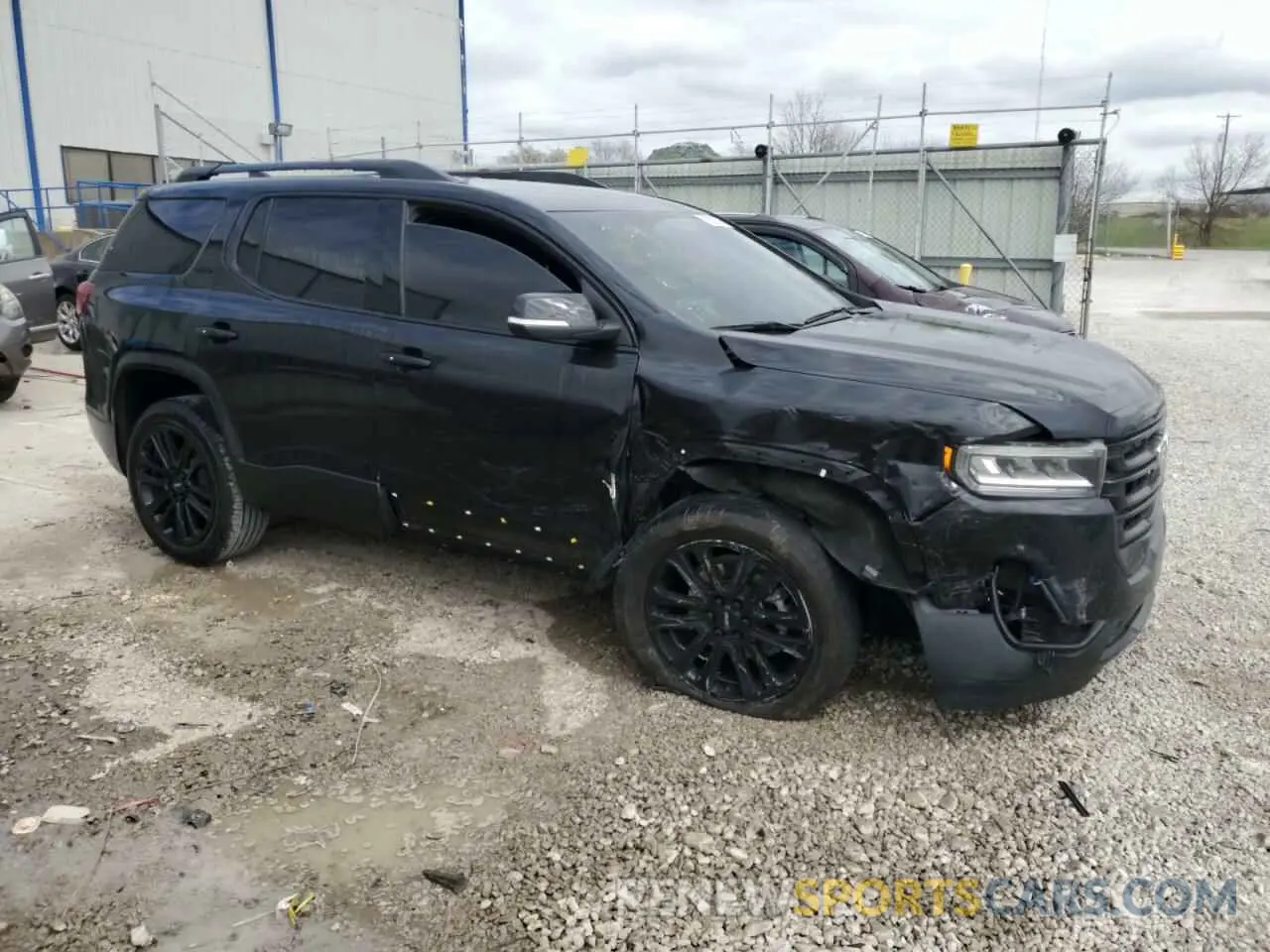 4 Photograph of a damaged car 1GKKNKL47PZ255355 GMC ACADIA 2023