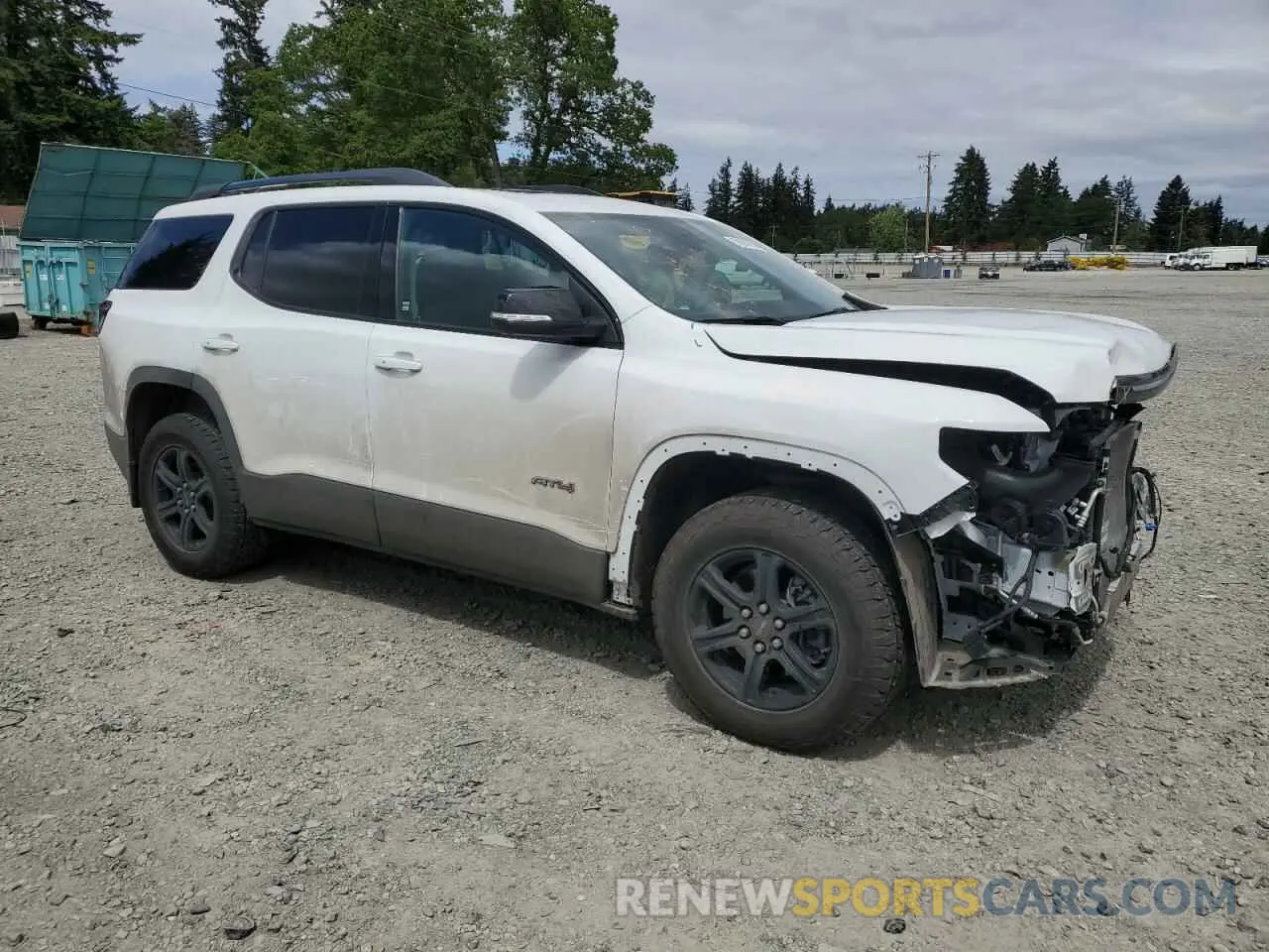 4 Photograph of a damaged car 1GKKNLLS0PZ205014 GMC ACADIA 2023