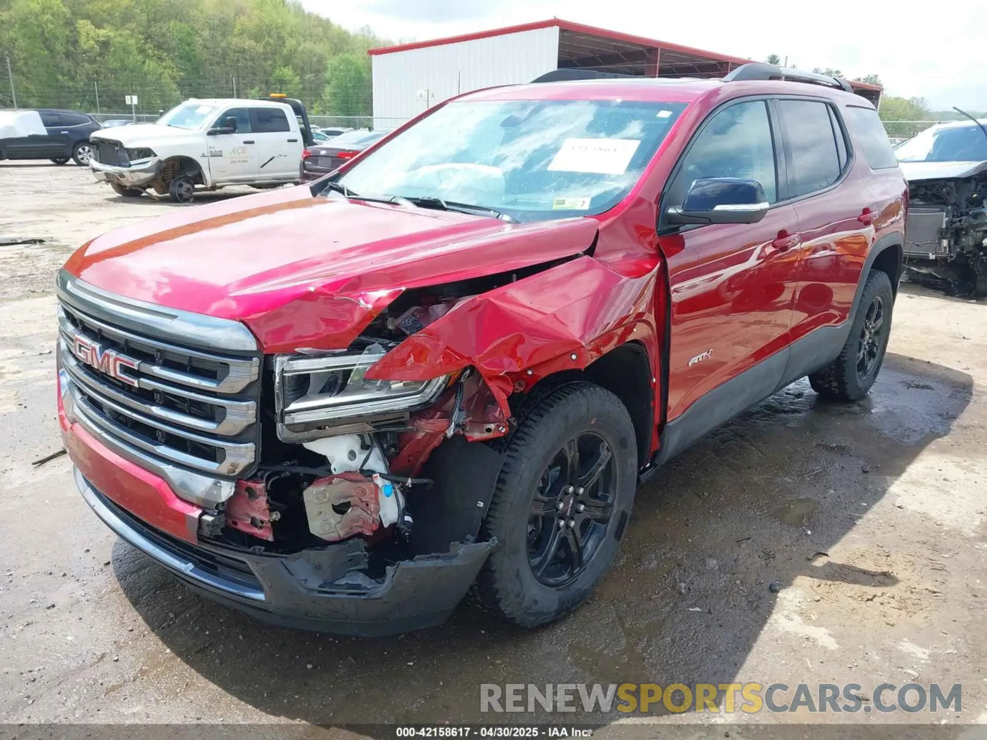 2 Фотография поврежденного автомобиля 1GKKNLLS2PZ174218 GMC ACADIA 2023
