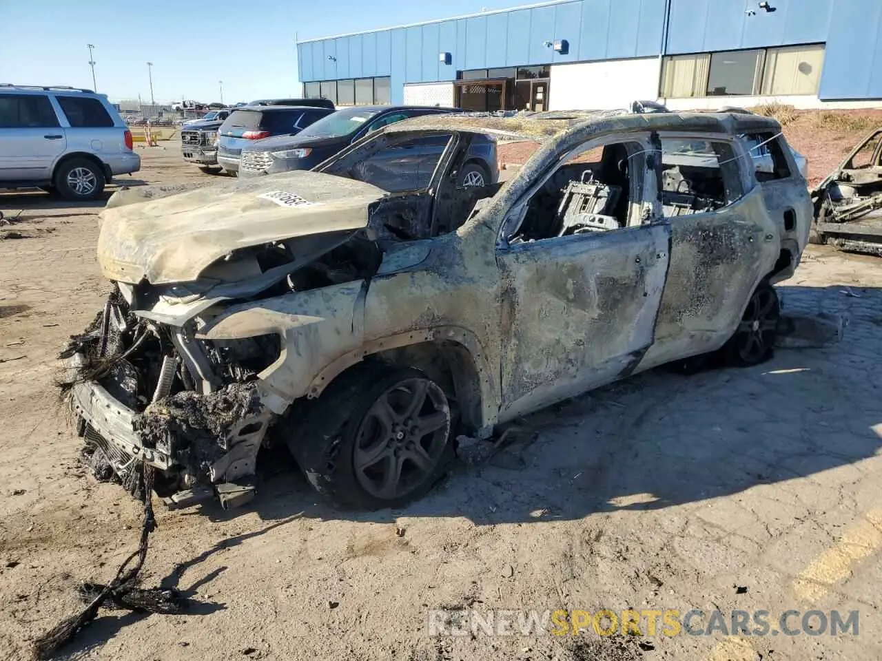 1 Photograph of a damaged car 1GKKNLLS4PZ248478 GMC ACADIA 2023