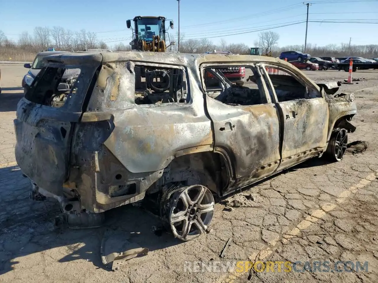 3 Photograph of a damaged car 1GKKNLLS4PZ248478 GMC ACADIA 2023