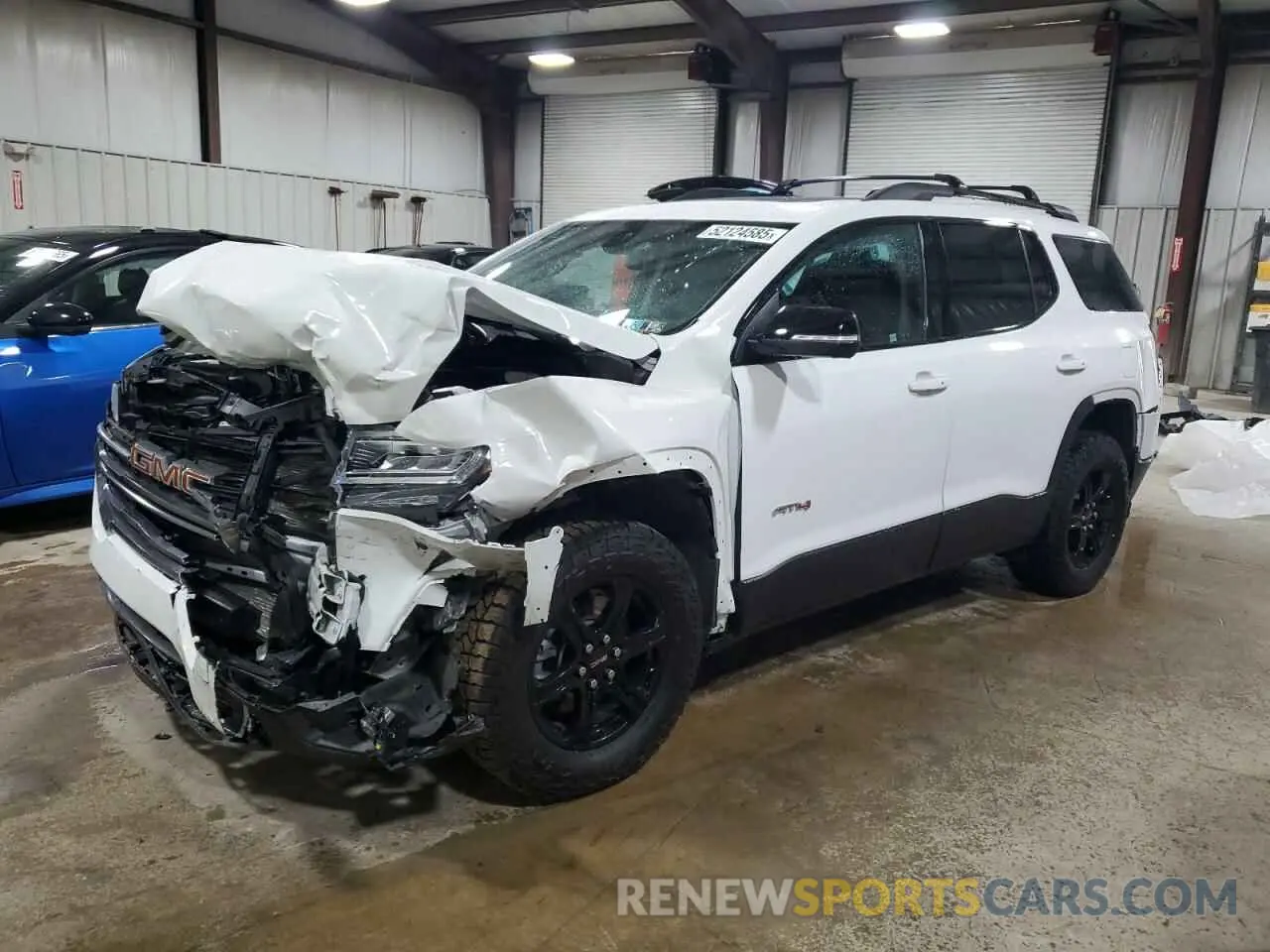 1 Photograph of a damaged car 1GKKNLLS5PZ260879 GMC ACADIA 2023