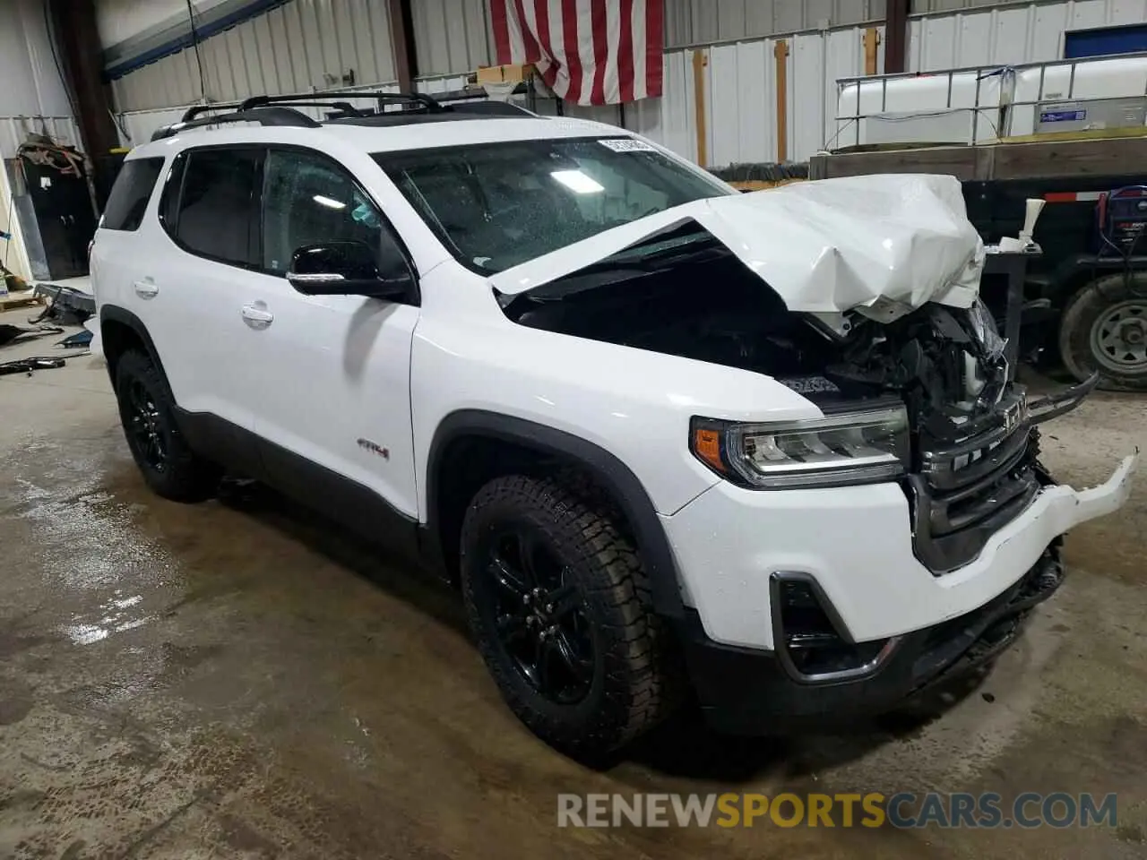 4 Photograph of a damaged car 1GKKNLLS5PZ260879 GMC ACADIA 2023