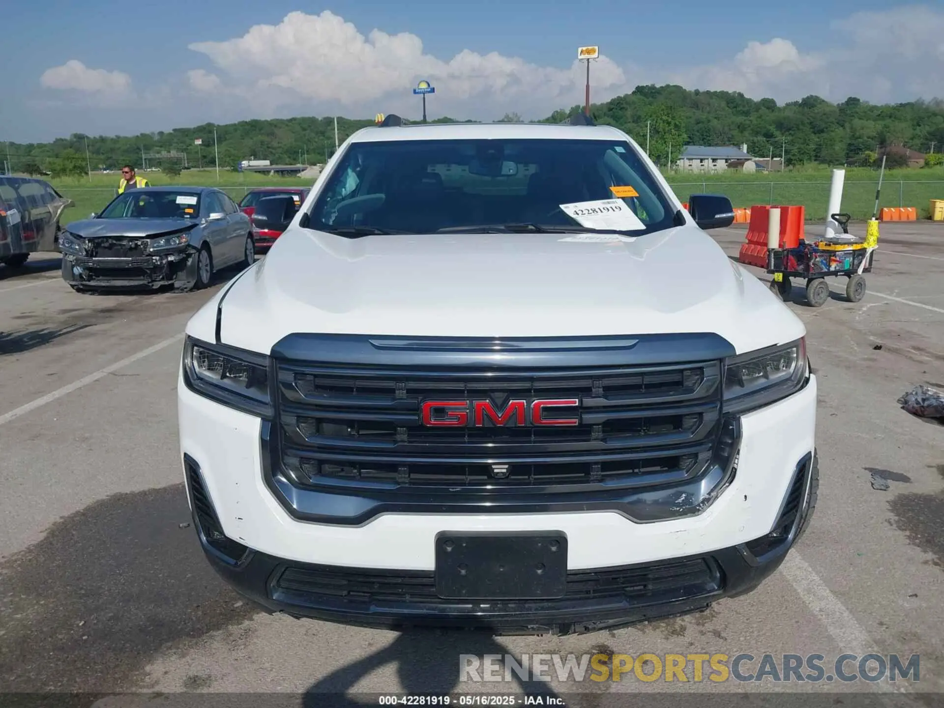 12 Photograph of a damaged car 1GKKNLLS7PZ244277 GMC ACADIA 2023