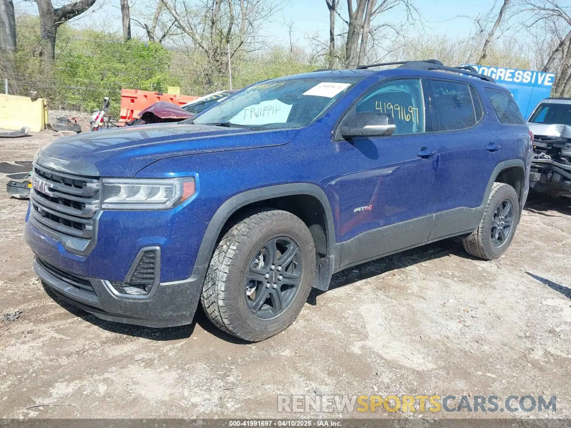 2 Photograph of a damaged car 1GKKNLLSXPZ251675 GMC ACADIA 2023