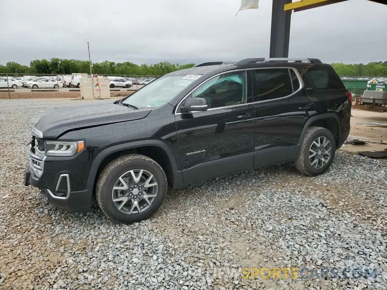 1 Photograph of a damaged car 1GKKNML44PZ259150 GMC ACADIA 2023