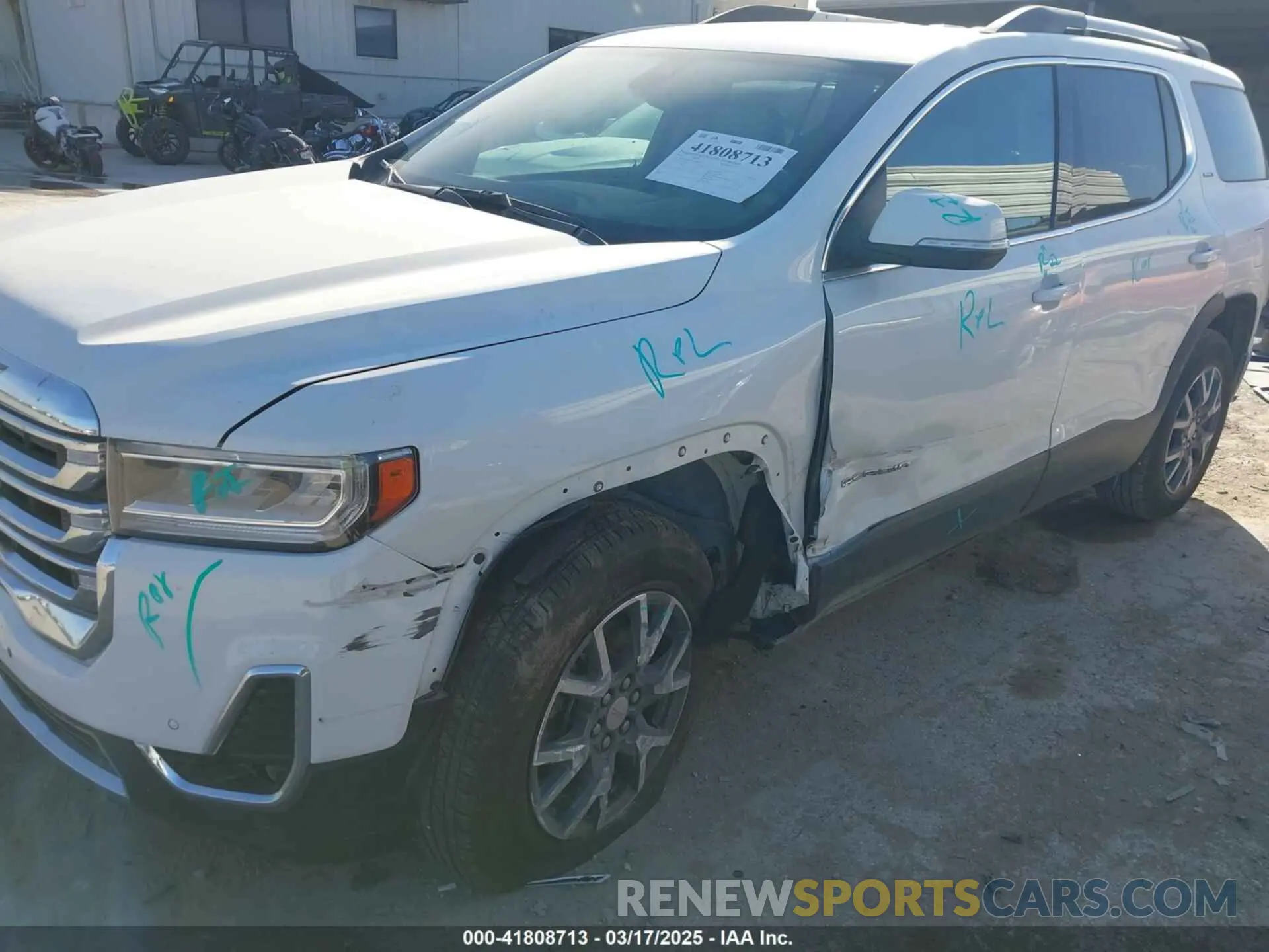 6 Photograph of a damaged car 1GKKNML47PZ168955 GMC ACADIA 2023