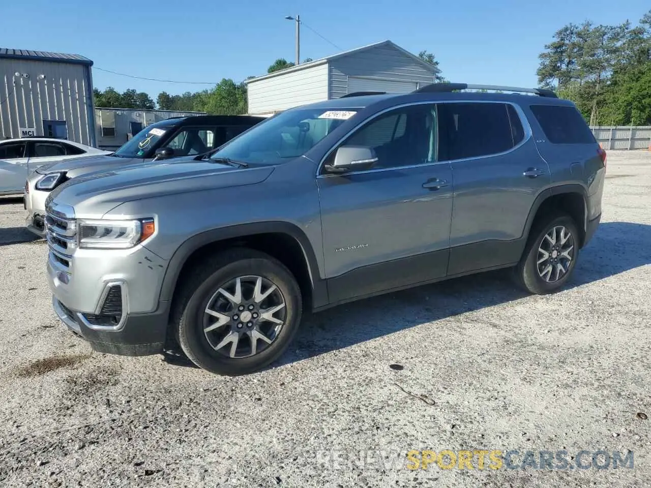 1 Photograph of a damaged car 1GKKNML47PZ223663 GMC ACADIA 2023