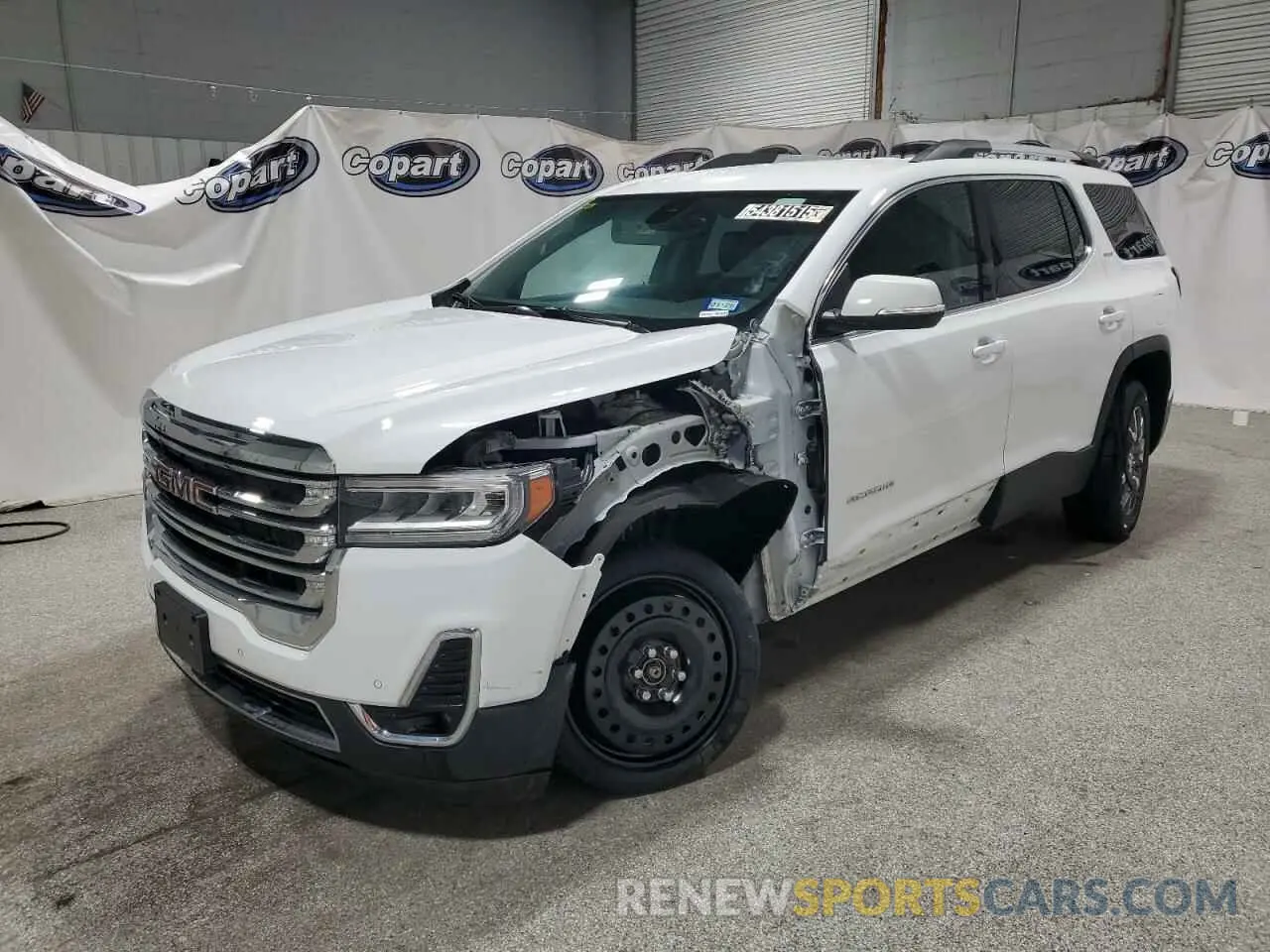 1 Photograph of a damaged car 1GKKNML48PZ154417 GMC ACADIA 2023