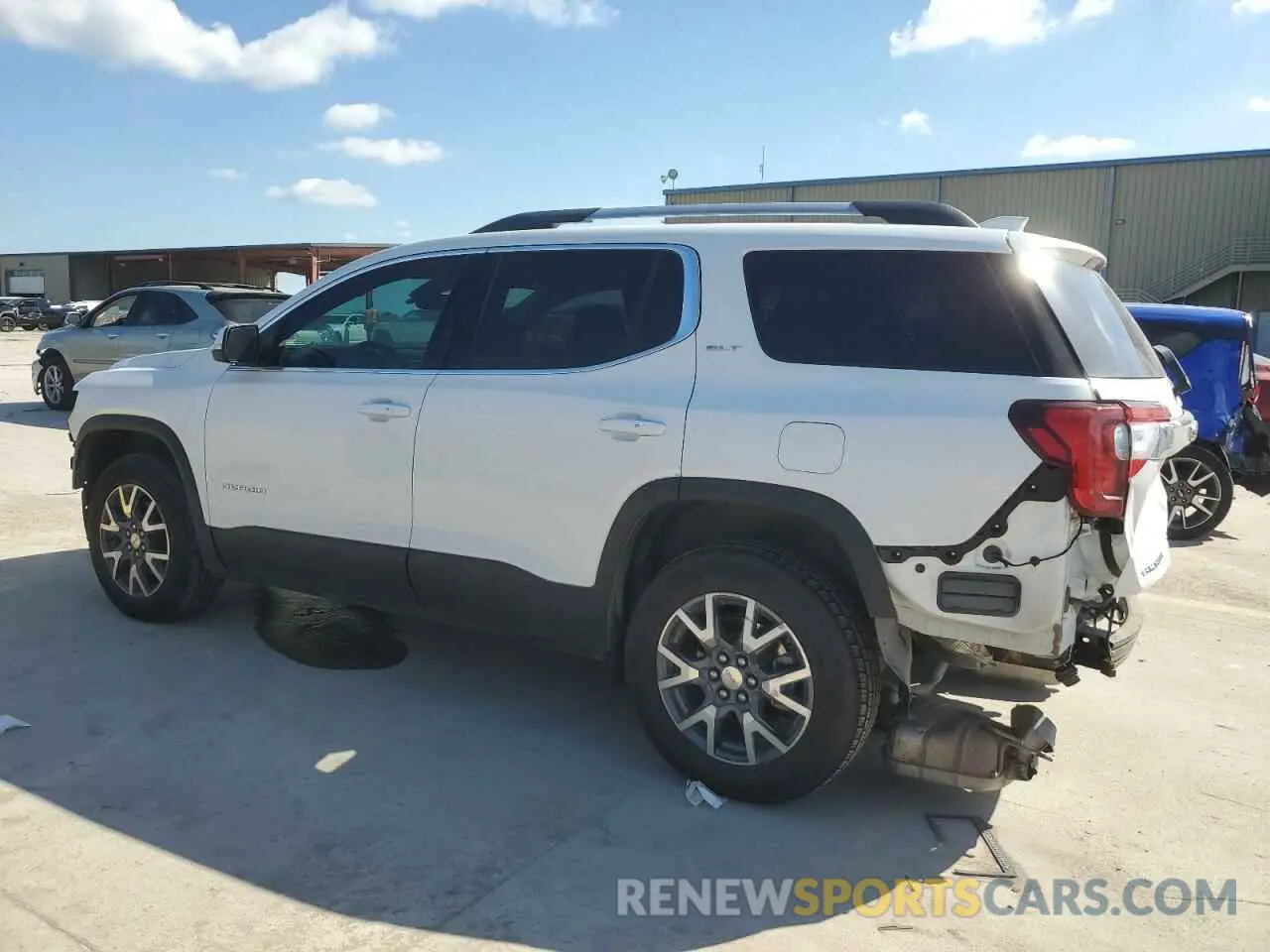 2 Photograph of a damaged car 1GKKNML48PZ238074 GMC ACADIA 2023