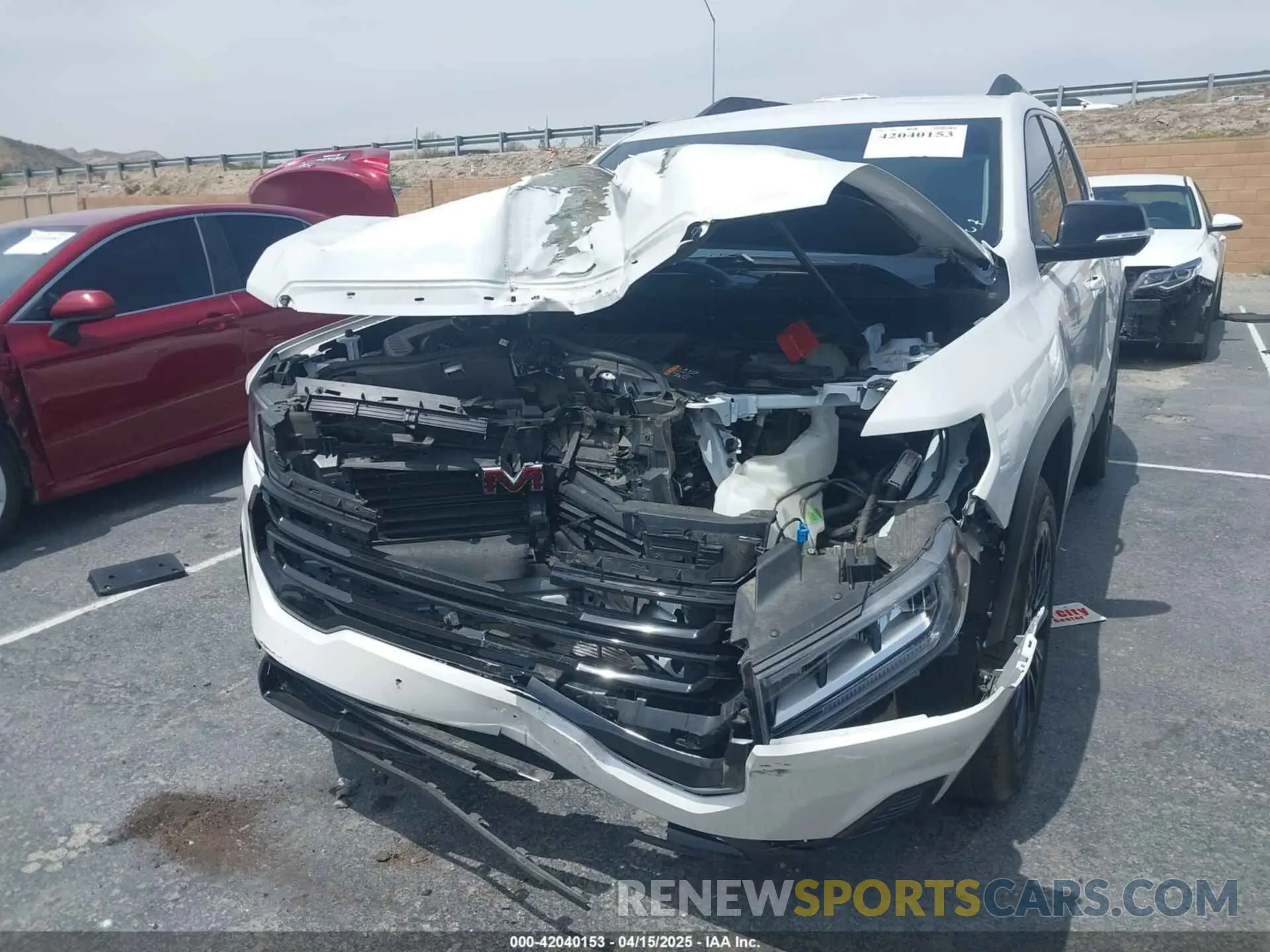 6 Photograph of a damaged car 1GKKNML49PZ252503 GMC ACADIA 2023