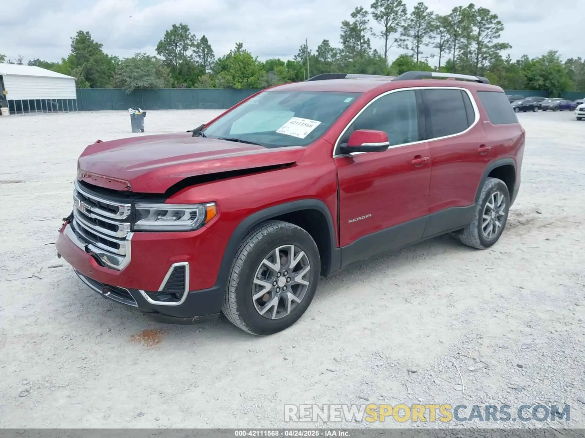 2 Photograph of a damaged car 1GKKNMLS3PZ170569 GMC ACADIA 2023