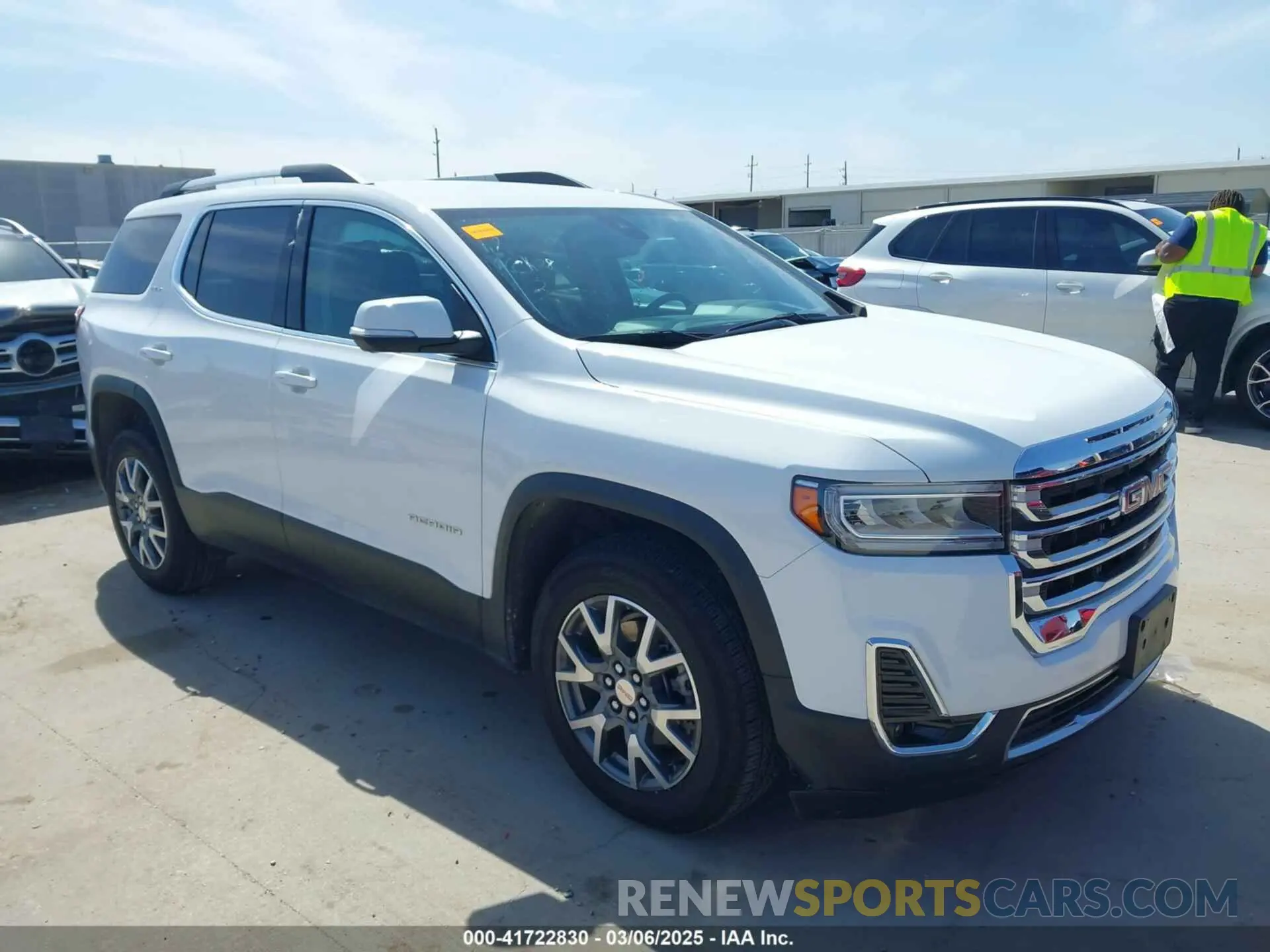 1 Photograph of a damaged car 1GKKNMLSXPZ254548 GMC ACADIA 2023