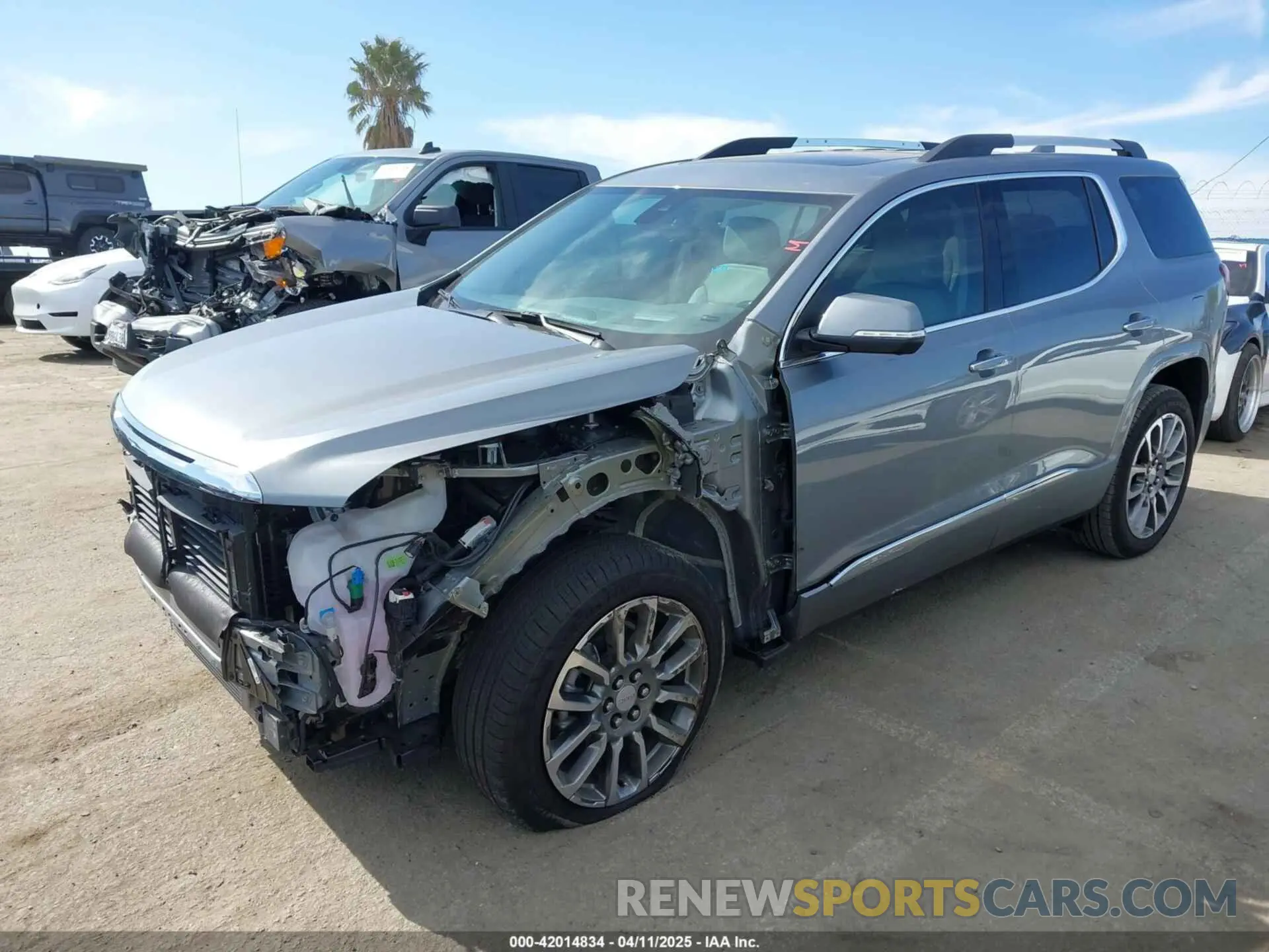 2 Photograph of a damaged car 1GKKNPLS1PZ246369 GMC ACADIA 2023