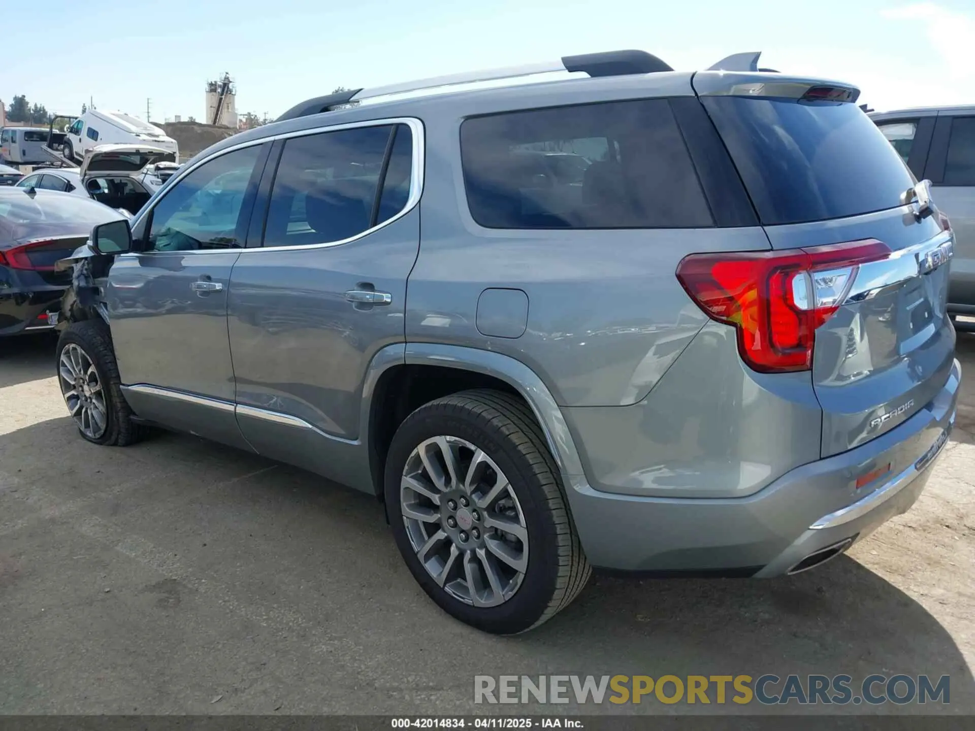 3 Photograph of a damaged car 1GKKNPLS1PZ246369 GMC ACADIA 2023