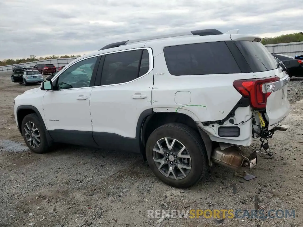 2 Photograph of a damaged car 1GKKNRL41PZ238009 GMC ACADIA 2023