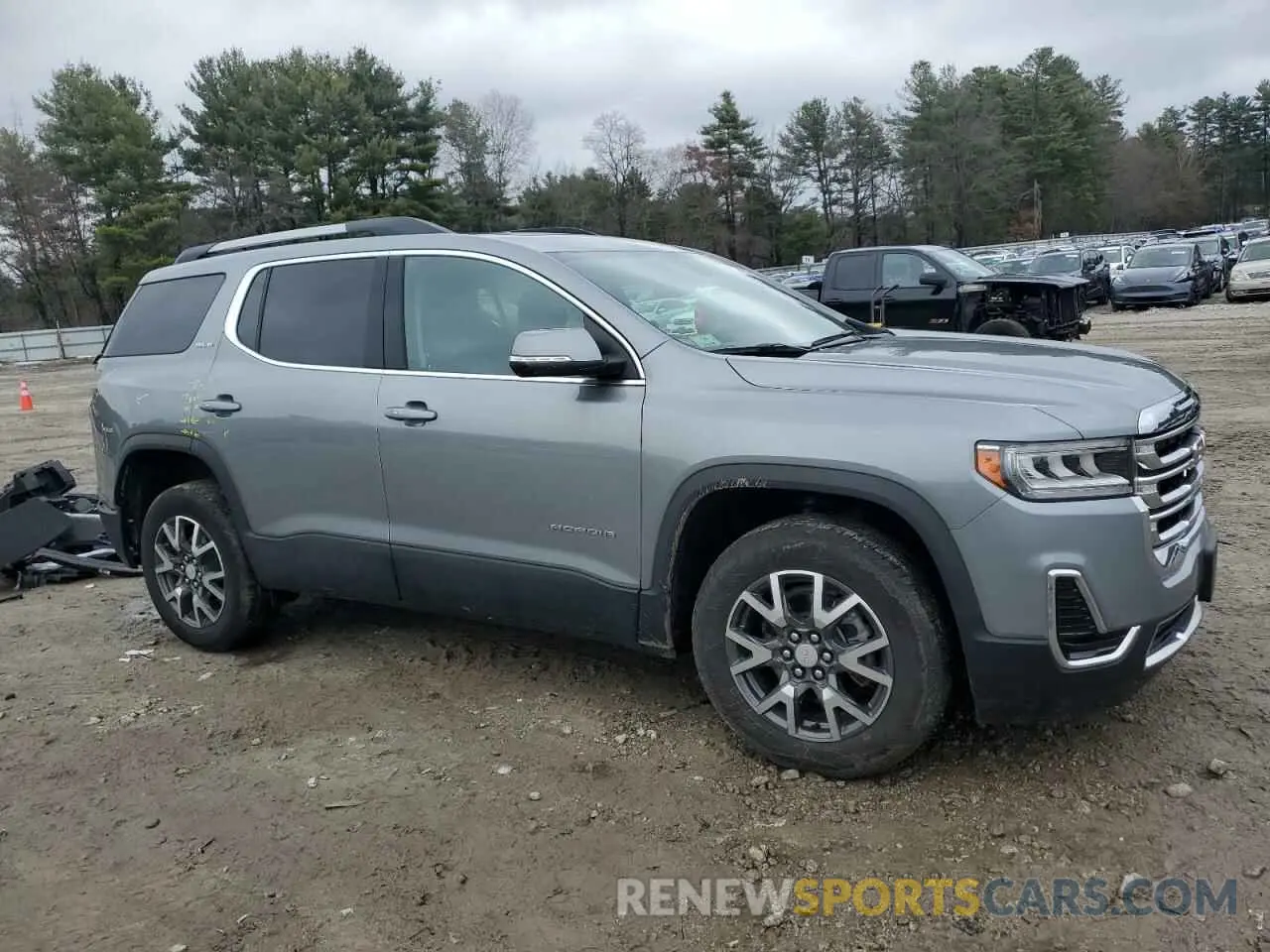 4 Photograph of a damaged car 1GKKNRL43PZ248296 GMC ACADIA 2023