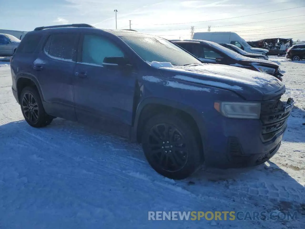 4 Фотография поврежденного автомобиля 1GKKNRL44PZ138549 GMC ACADIA 2023