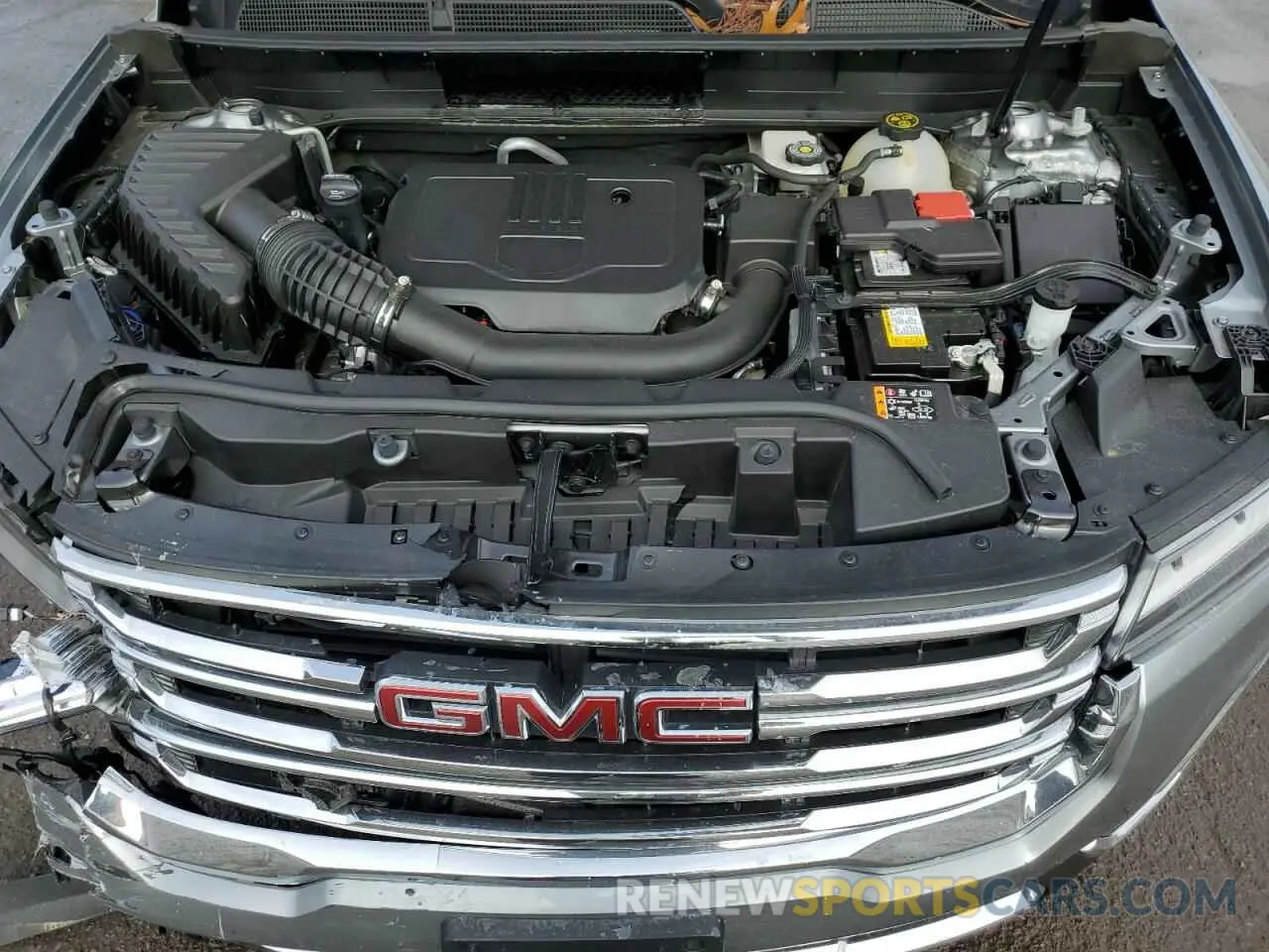 12 Фотография поврежденного автомобиля 1GKKNRL44PZ264636 GMC ACADIA 2023