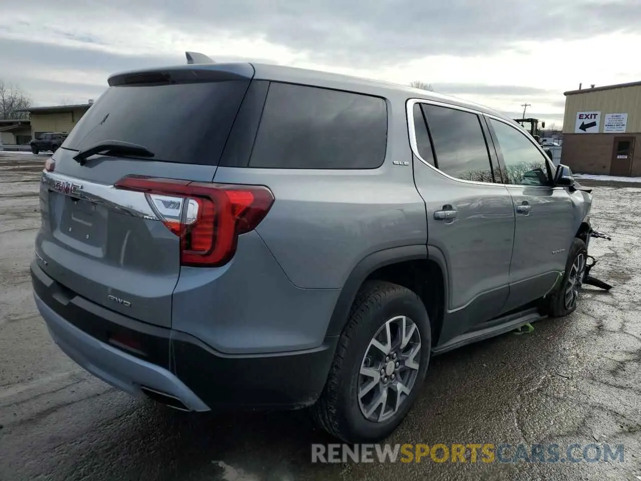 3 Фотография поврежденного автомобиля 1GKKNRL44PZ264636 GMC ACADIA 2023