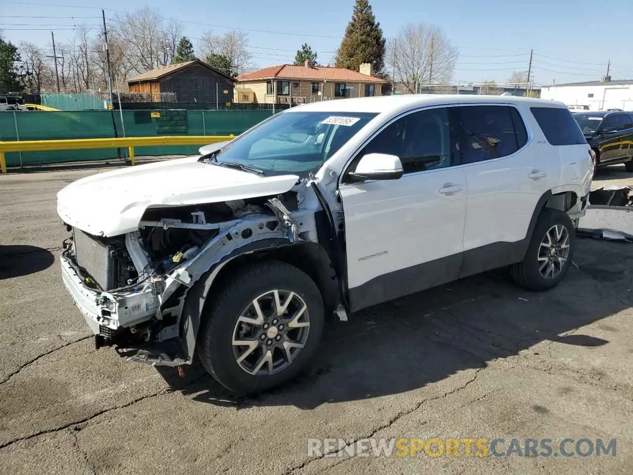 1 Photograph of a damaged car 1GKKNRL48PZ217772 GMC ACADIA 2023