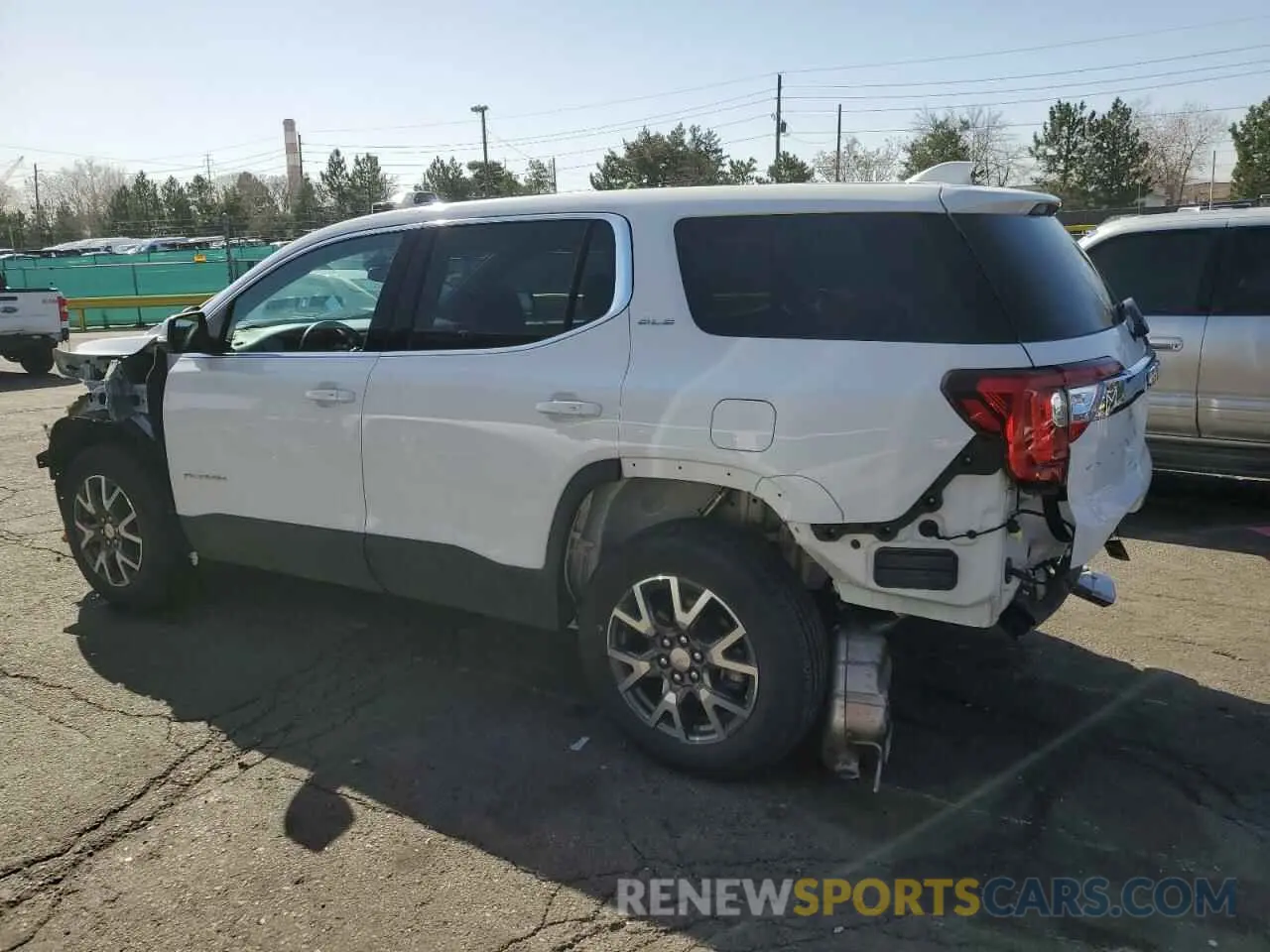 2 Photograph of a damaged car 1GKKNRL48PZ217772 GMC ACADIA 2023
