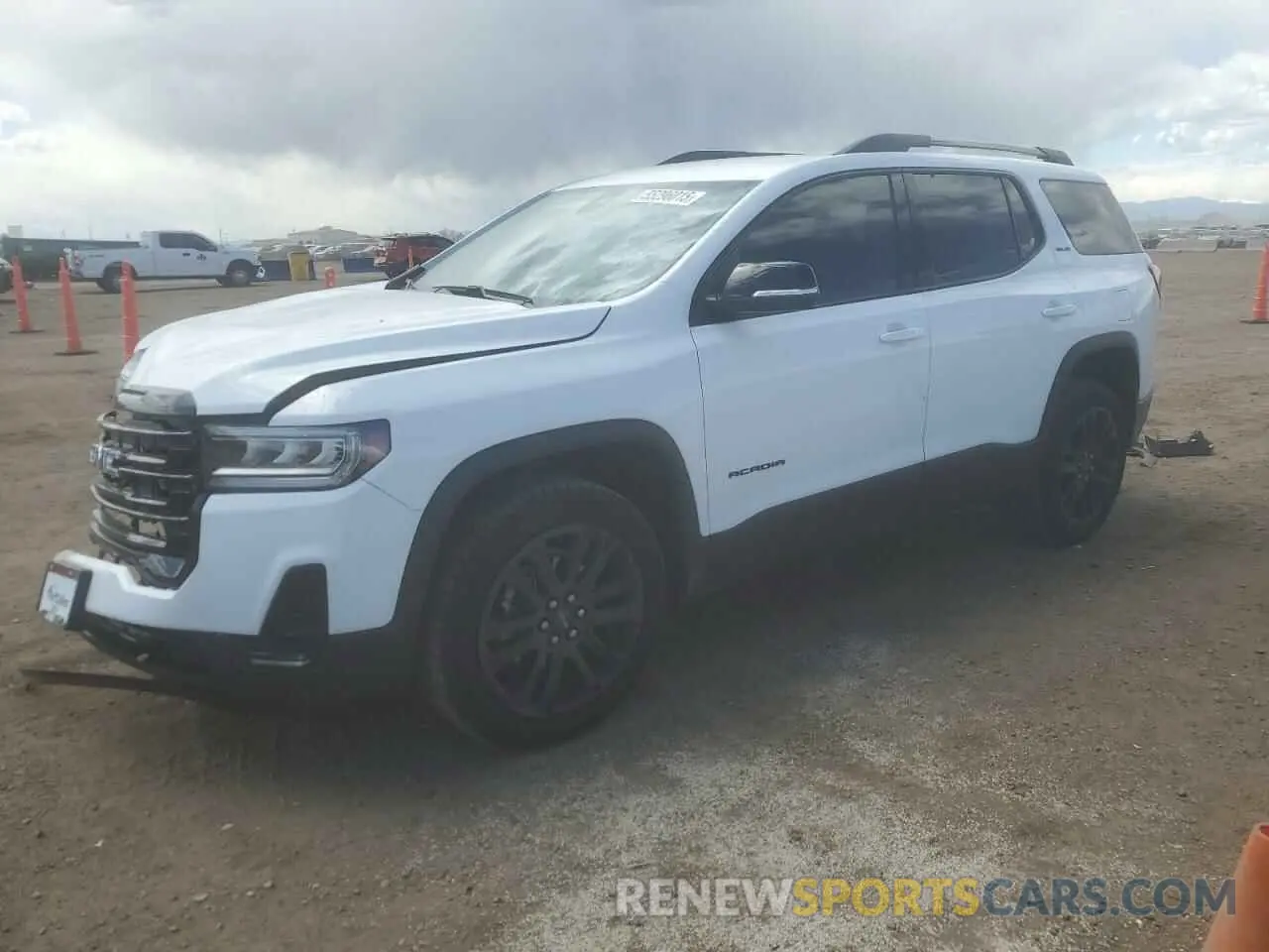 1 Photograph of a damaged car 1GKKNRL48PZ266177 GMC ACADIA 2023