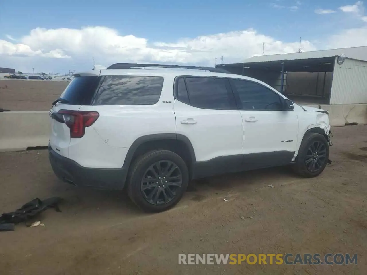 3 Photograph of a damaged car 1GKKNRL48PZ266177 GMC ACADIA 2023