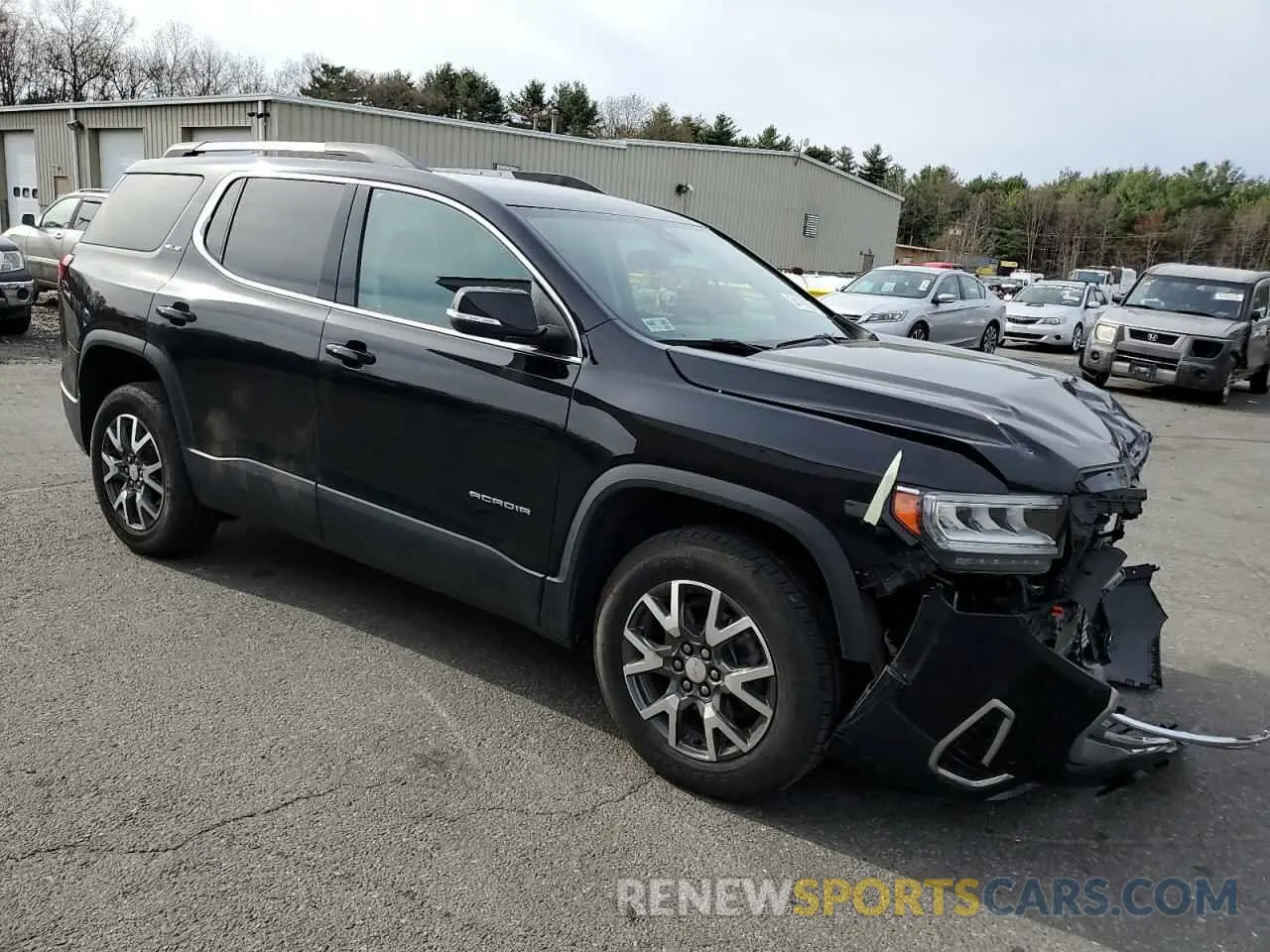 4 Photograph of a damaged car 1GKKNRL49PZ122671 GMC ACADIA 2023