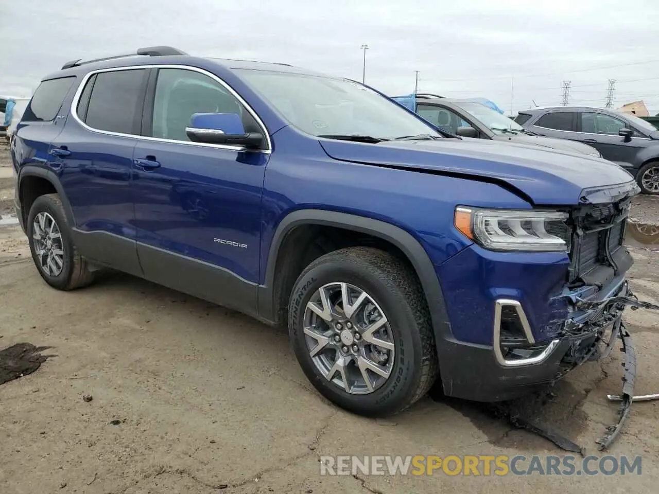 4 Фотография поврежденного автомобиля 1GKKNUL46PZ126471 GMC ACADIA 2023