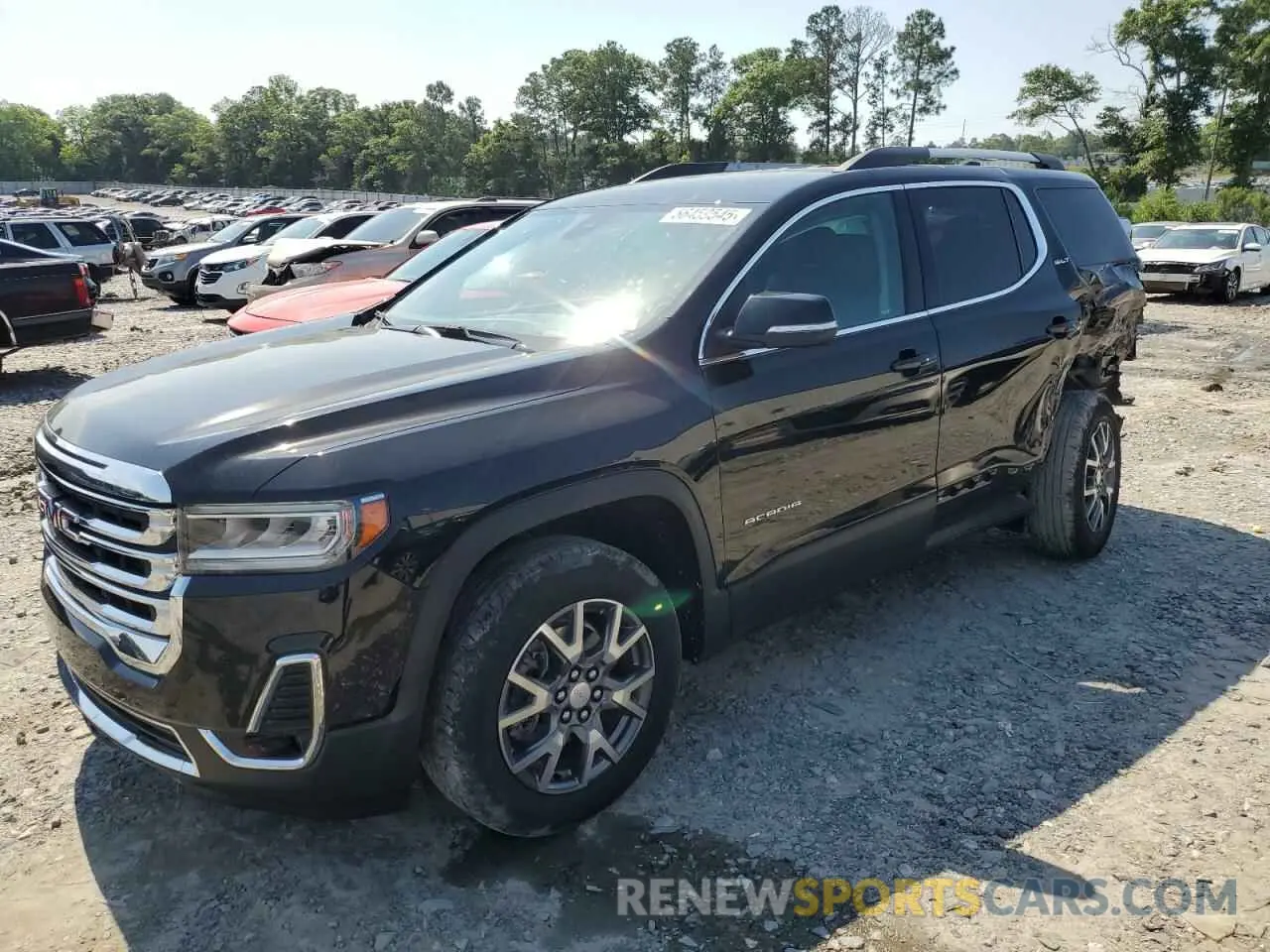 1 Photograph of a damaged car 1GKKNUL46PZ173578 GMC ACADIA 2023