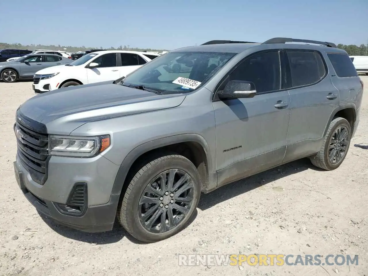 1 Photograph of a damaged car 1GKKNUL48PZ120798 GMC ACADIA 2023