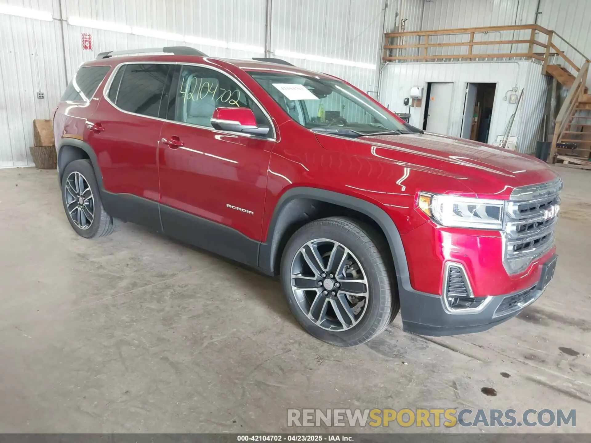 1 Photograph of a damaged car 1GKKNULS2PZ220880 GMC ACADIA 2023