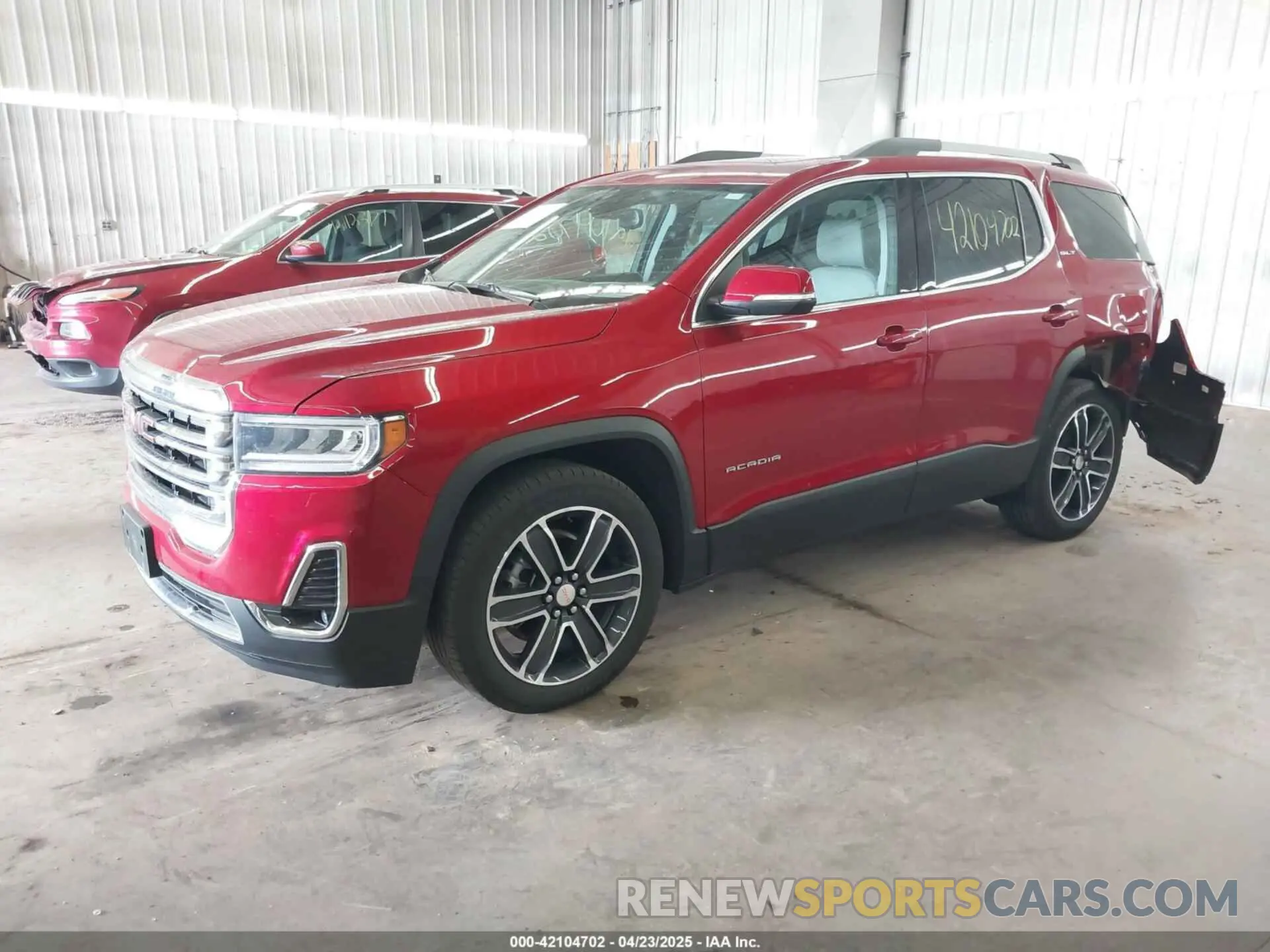 2 Photograph of a damaged car 1GKKNULS2PZ220880 GMC ACADIA 2023