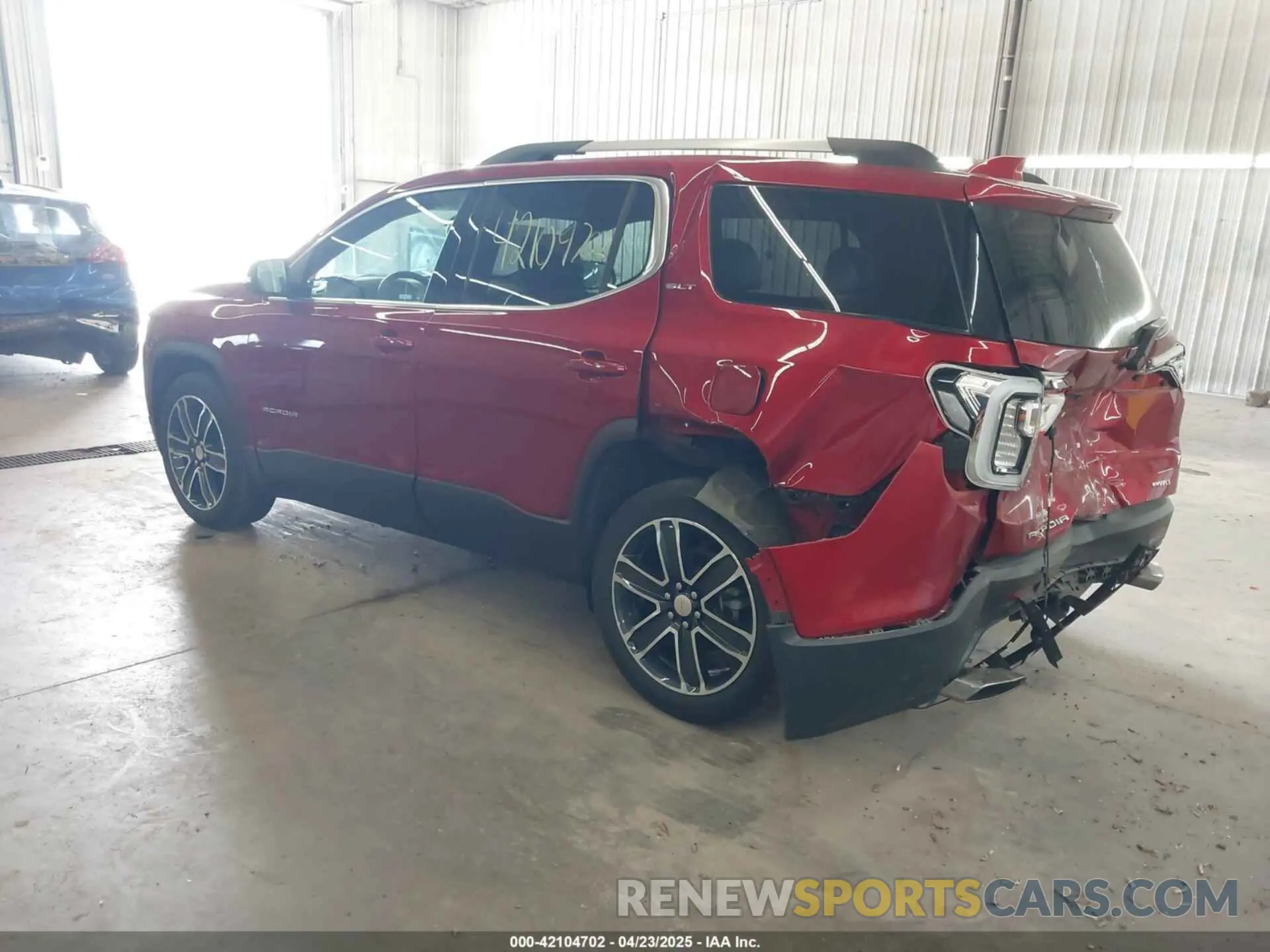 3 Photograph of a damaged car 1GKKNULS2PZ220880 GMC ACADIA 2023