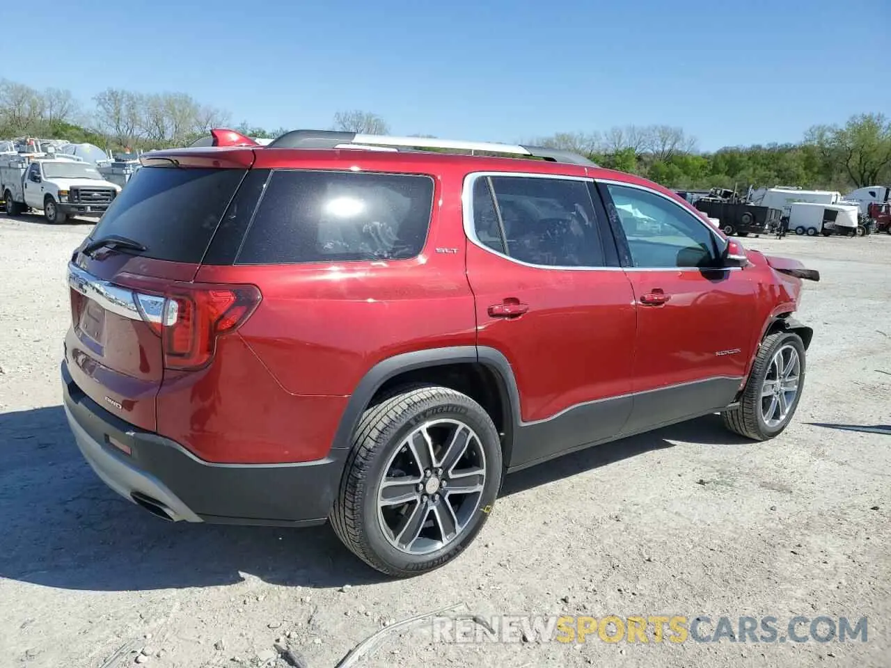 3 Фотография поврежденного автомобиля 1GKKNULS3PZ140164 GMC ACADIA 2023