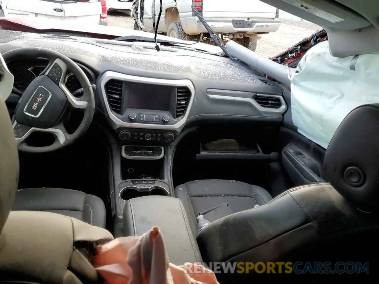 8 Photograph of a damaged car 1GKKNULS6PZ228609 GMC ACADIA 2023