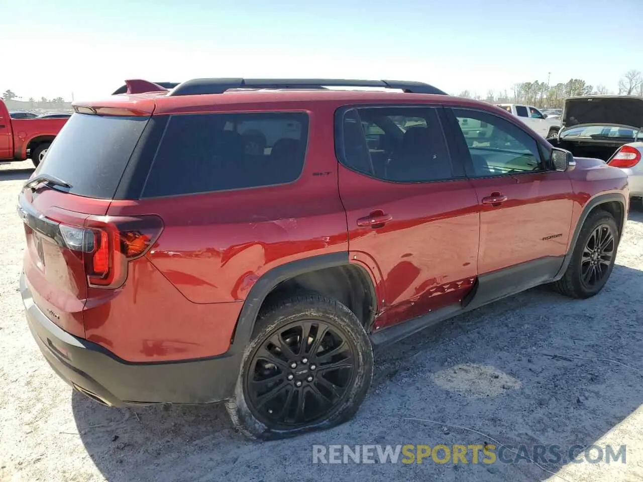 3 Photograph of a damaged car 1GKKNULS6PZ243272 GMC ACADIA 2023