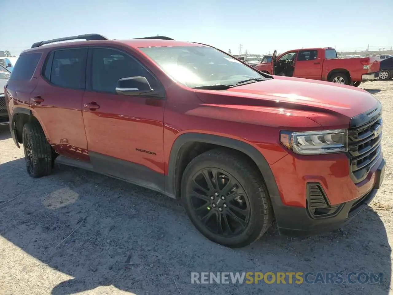 4 Photograph of a damaged car 1GKKNULS6PZ243272 GMC ACADIA 2023