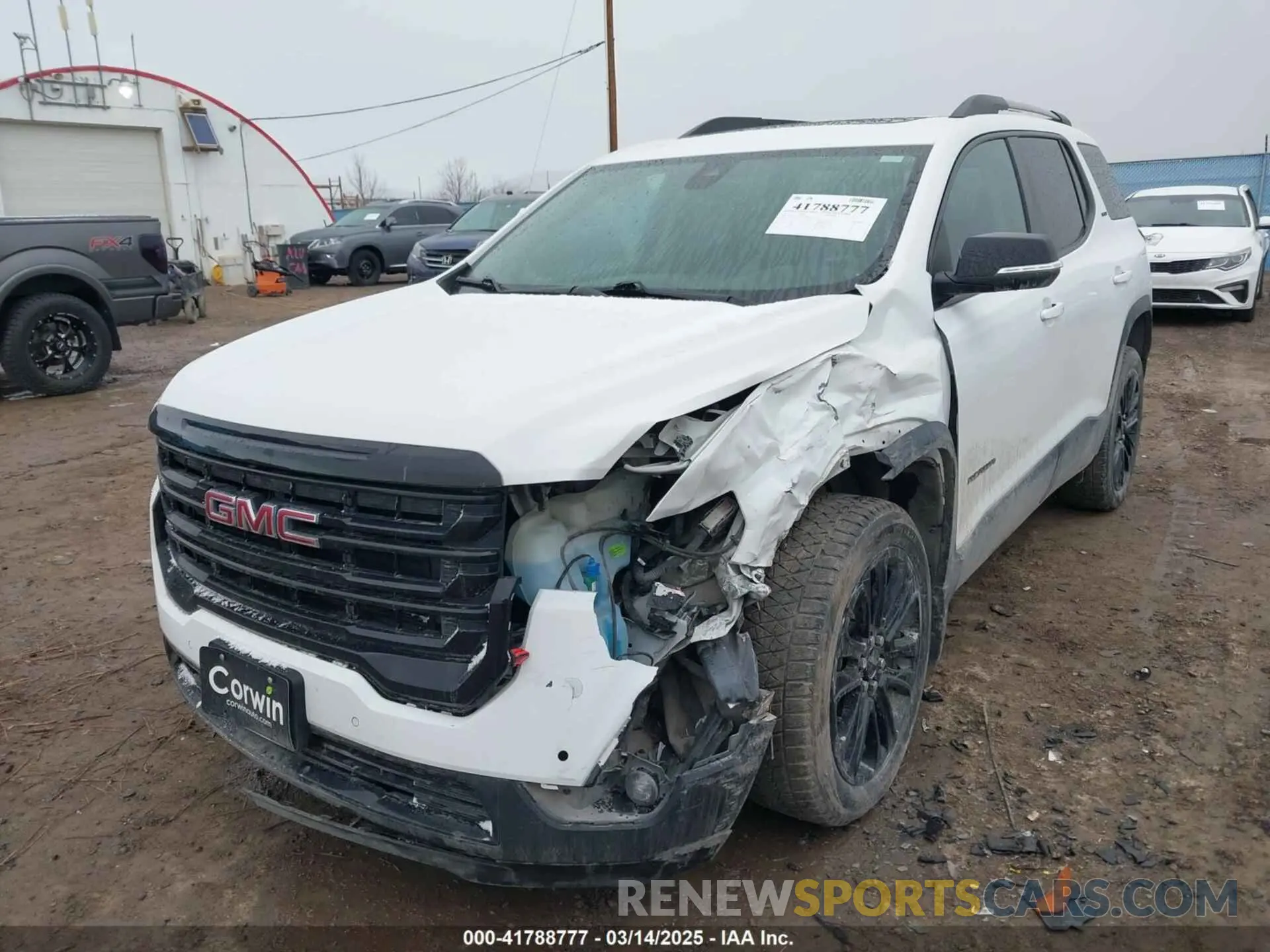 6 Photograph of a damaged car 1GKKNULSXPZ110790 GMC ACADIA 2023