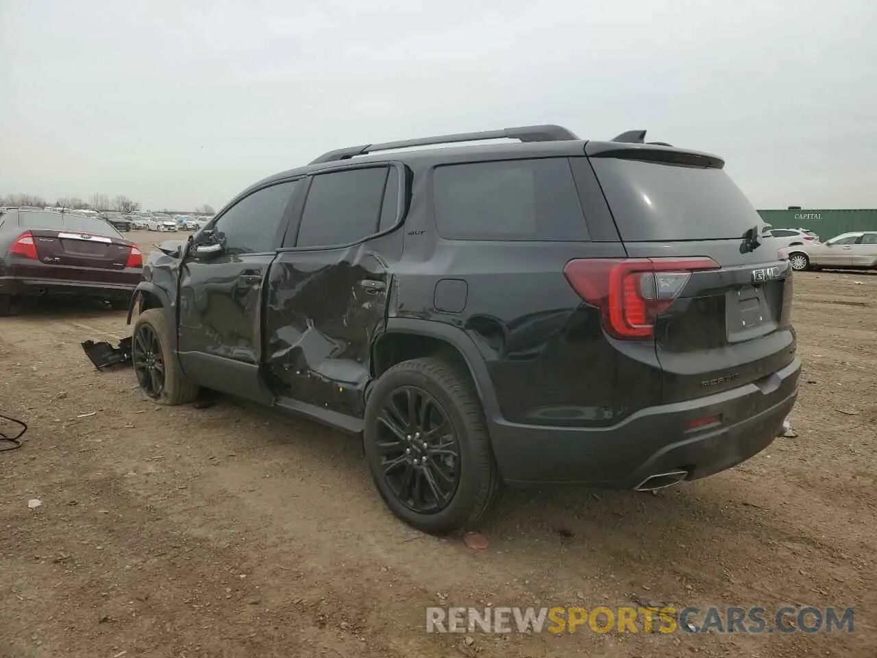 2 Фотография поврежденного автомобиля 1GKKNULSXPZ259636 GMC ACADIA 2023
